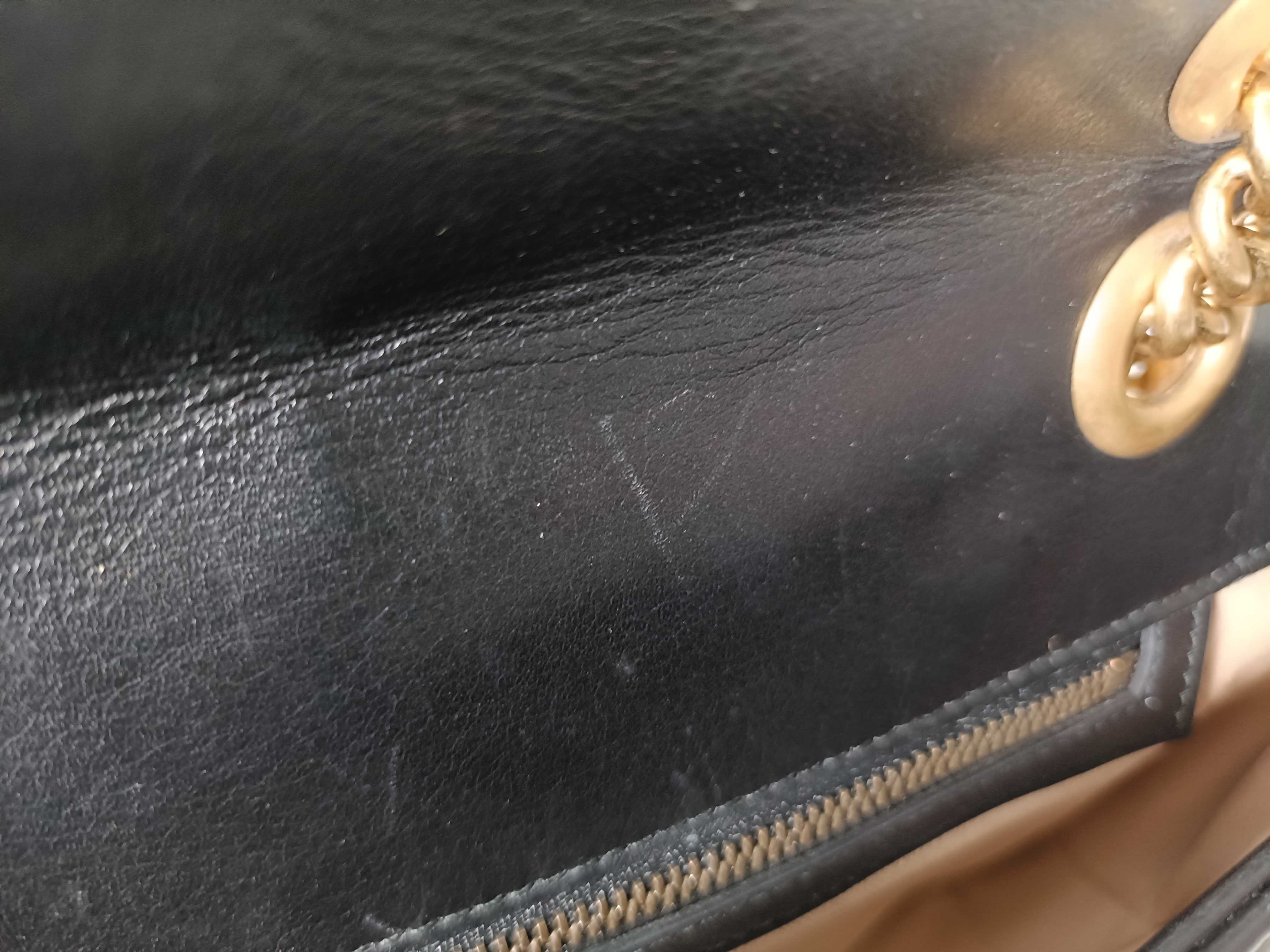 PH- Black Shoulder Bag Leather Shoulder Bag — view 13