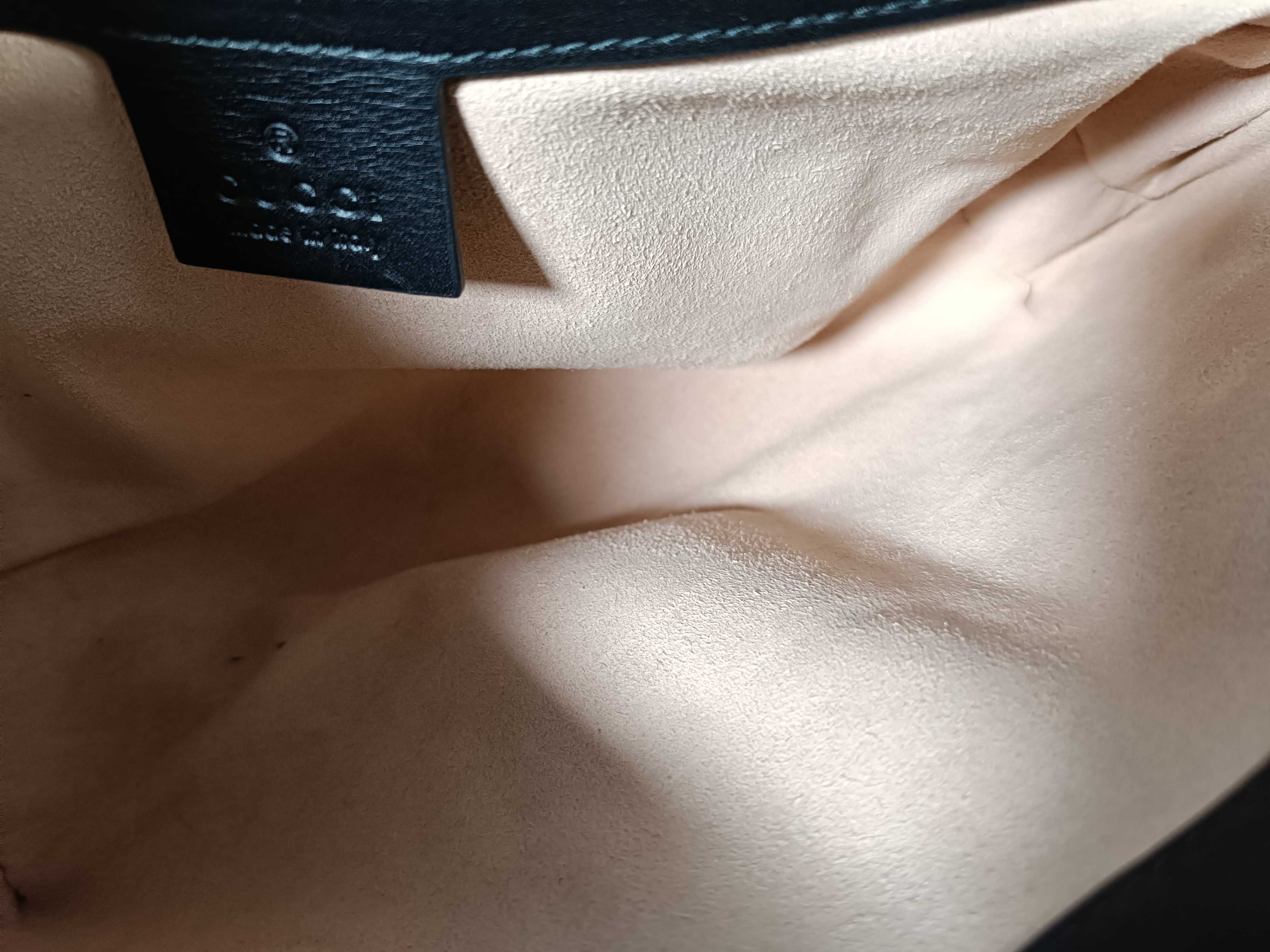 PH- Black Shoulder Bag Leather Shoulder Bag — view 14