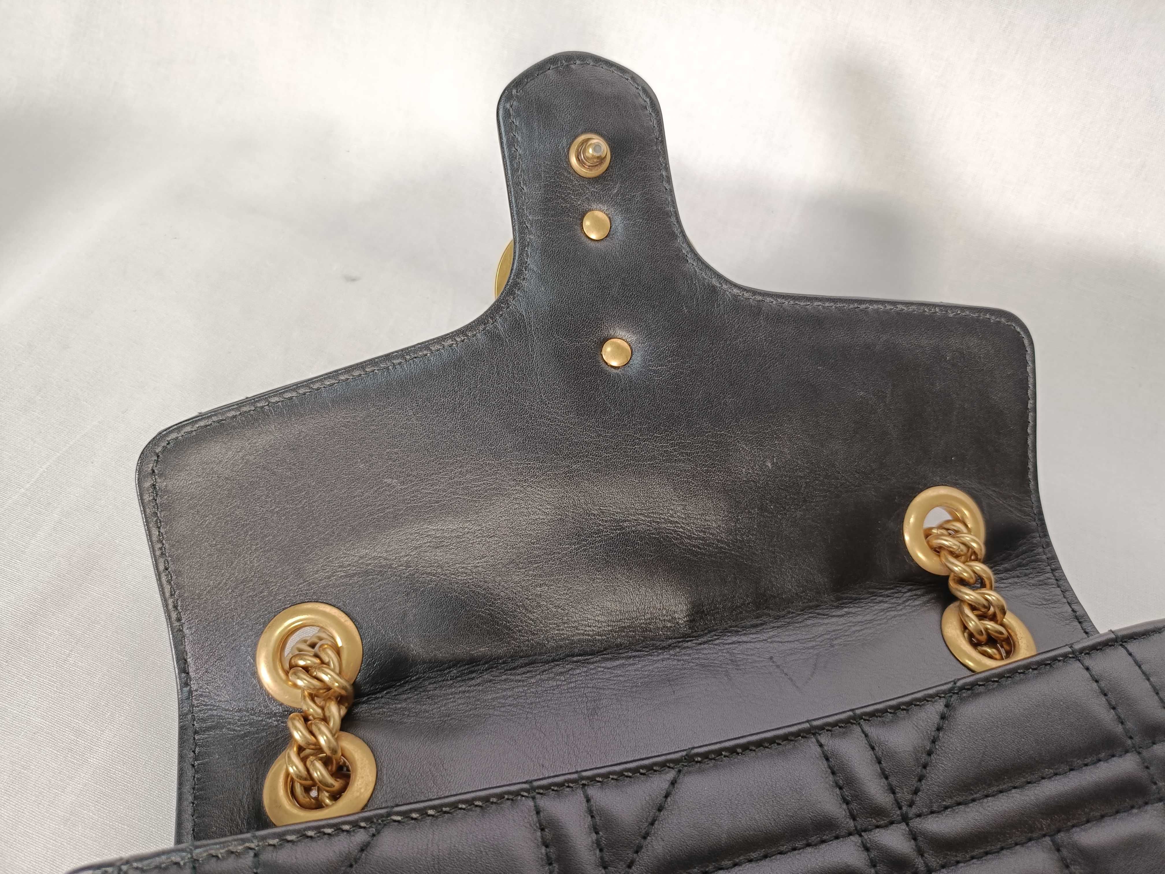 PH- Black Shoulder Bag Leather Shoulder Bag — view 9