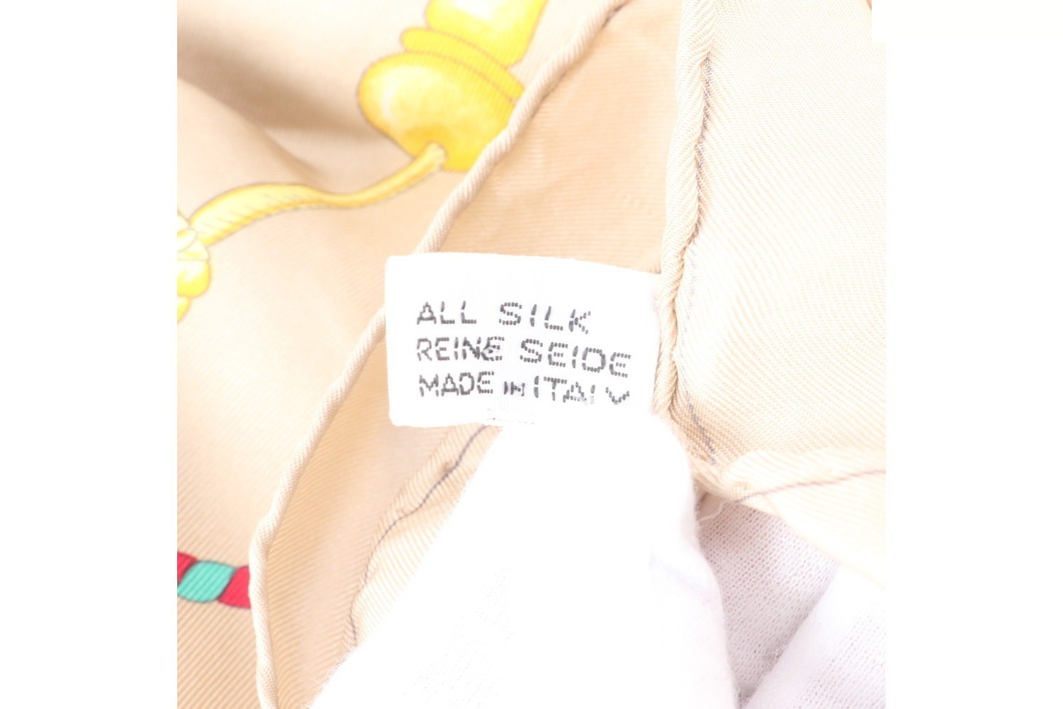 100% Silk Scarf with Tag — view 8