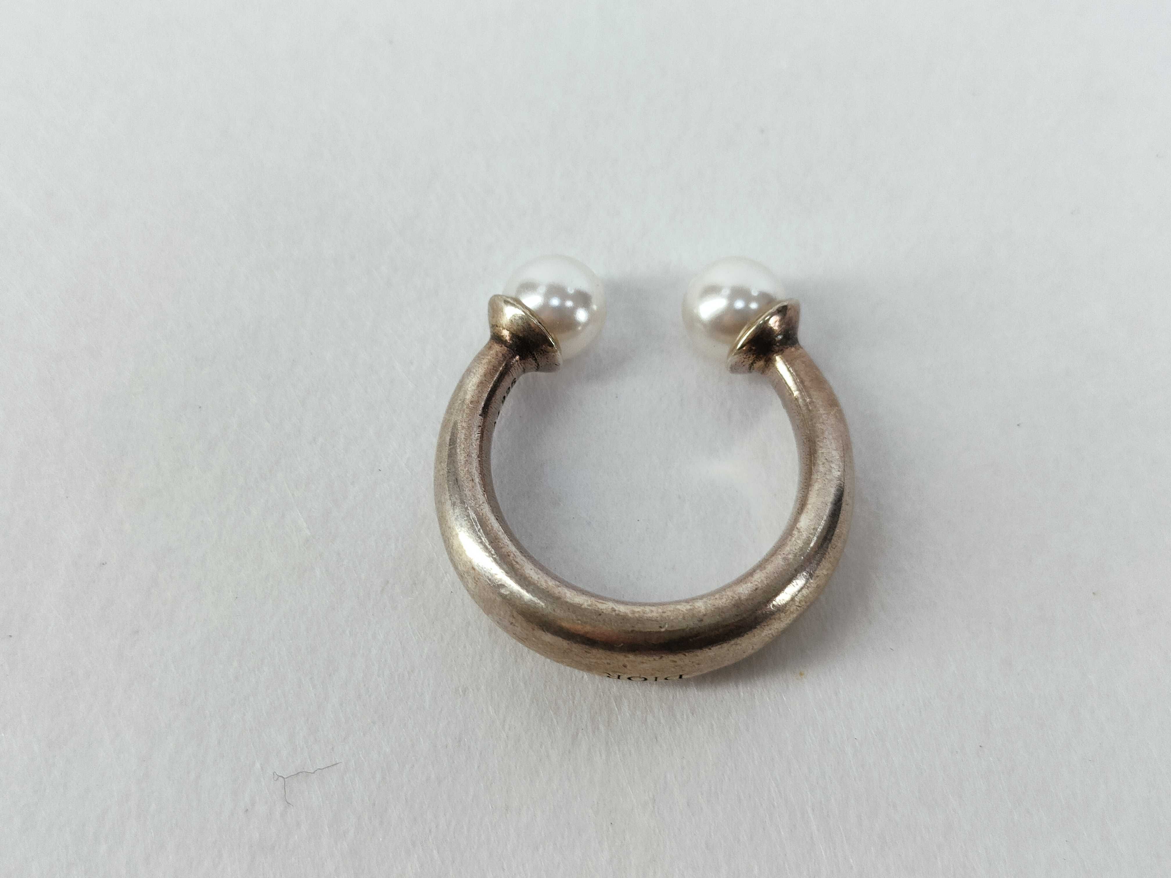 Tribal Pearl Ring, Size M — view 4