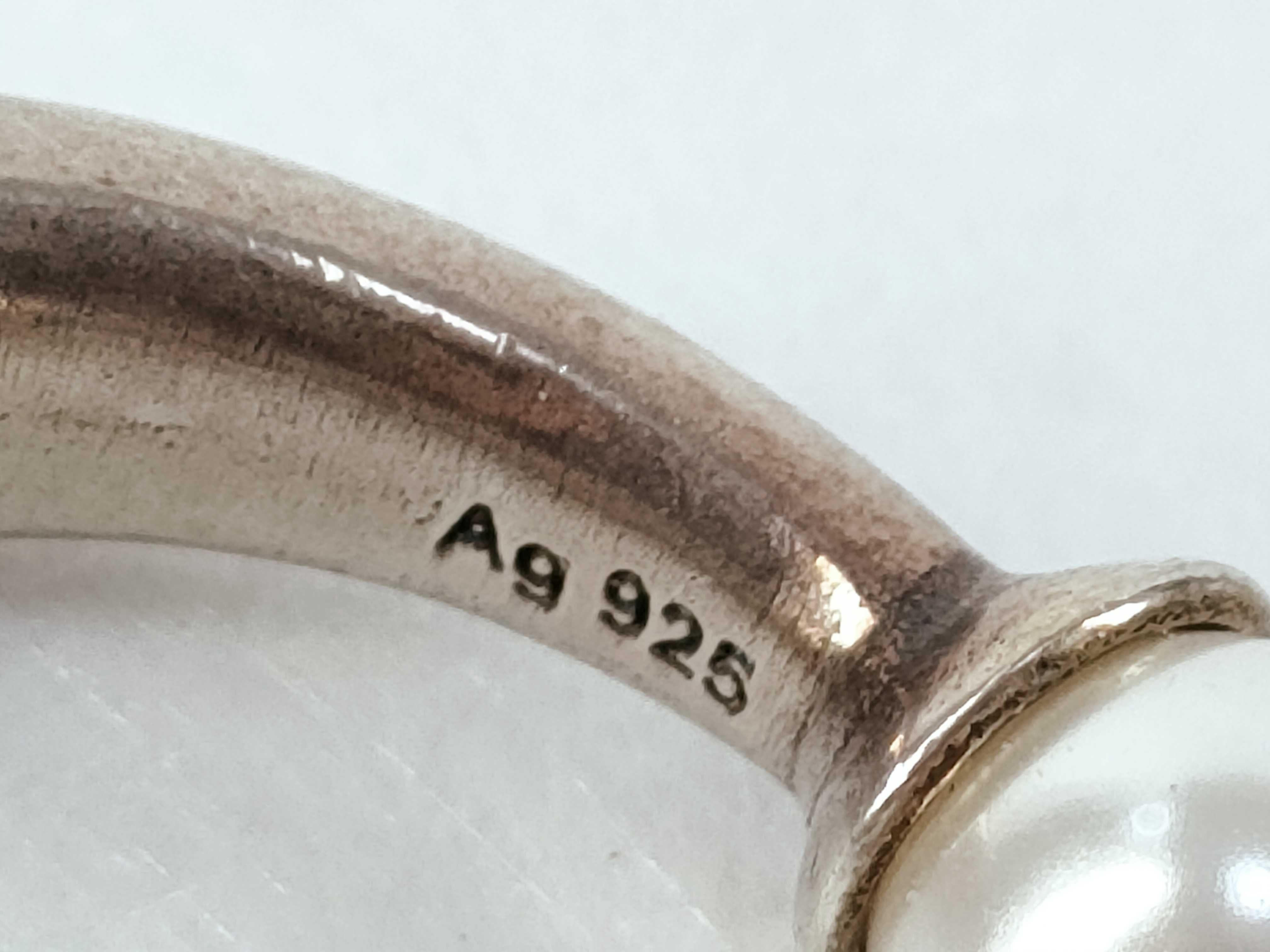 Tribal Pearl Ring, Size M — view 6