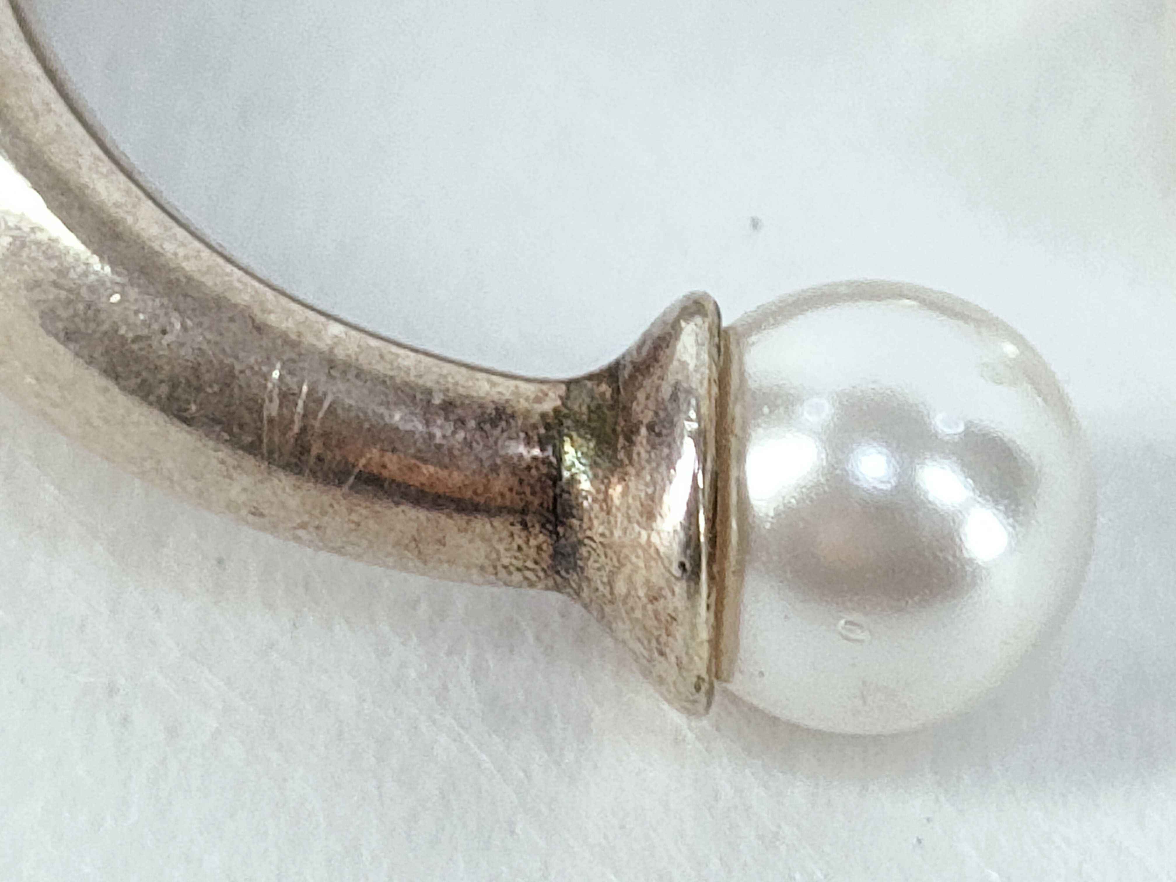Tribal Pearl Ring, Size M — view 9