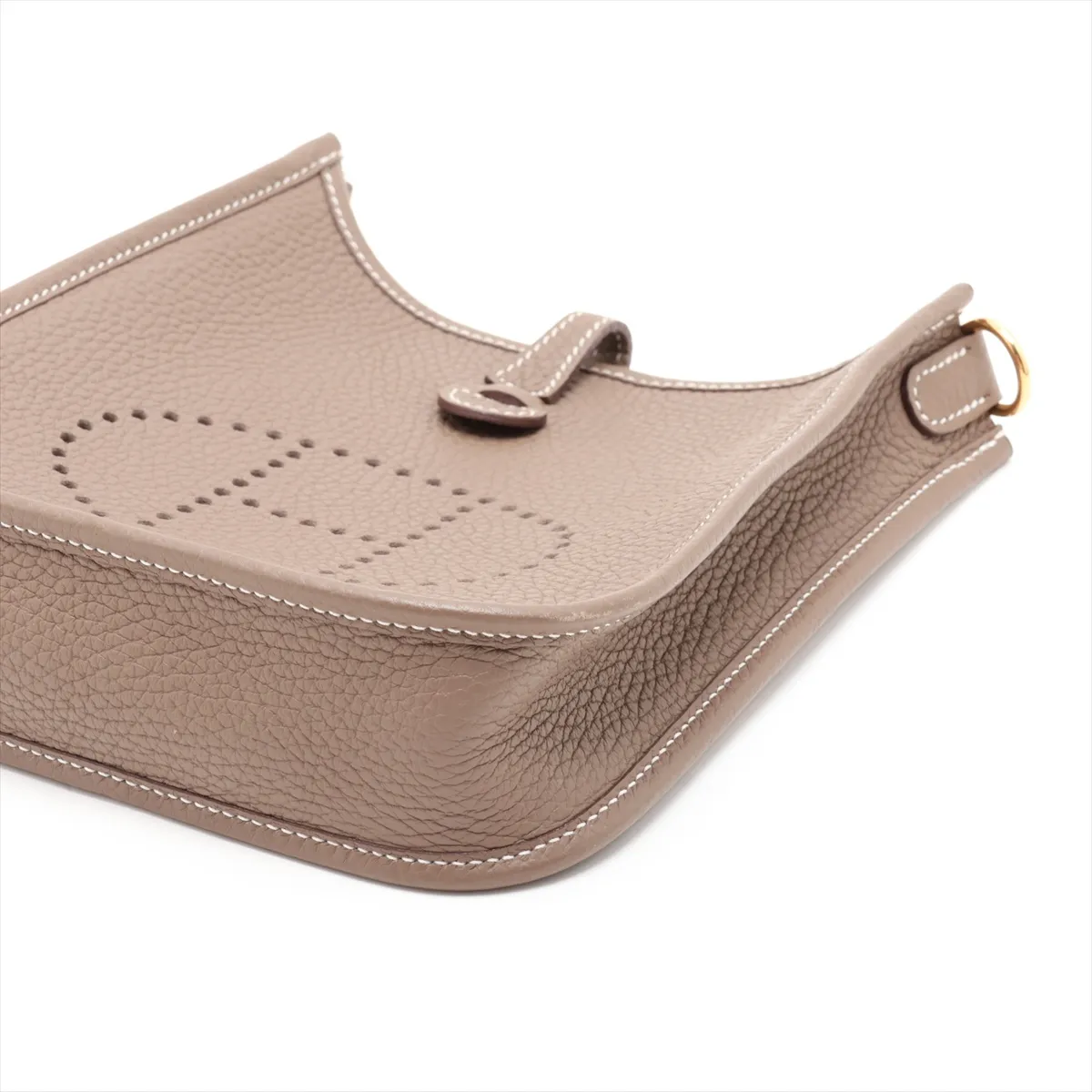 Evelyne 16 TPM Taurillon Clemence Etoupe Gold Hardware Z: 2021 — view 3