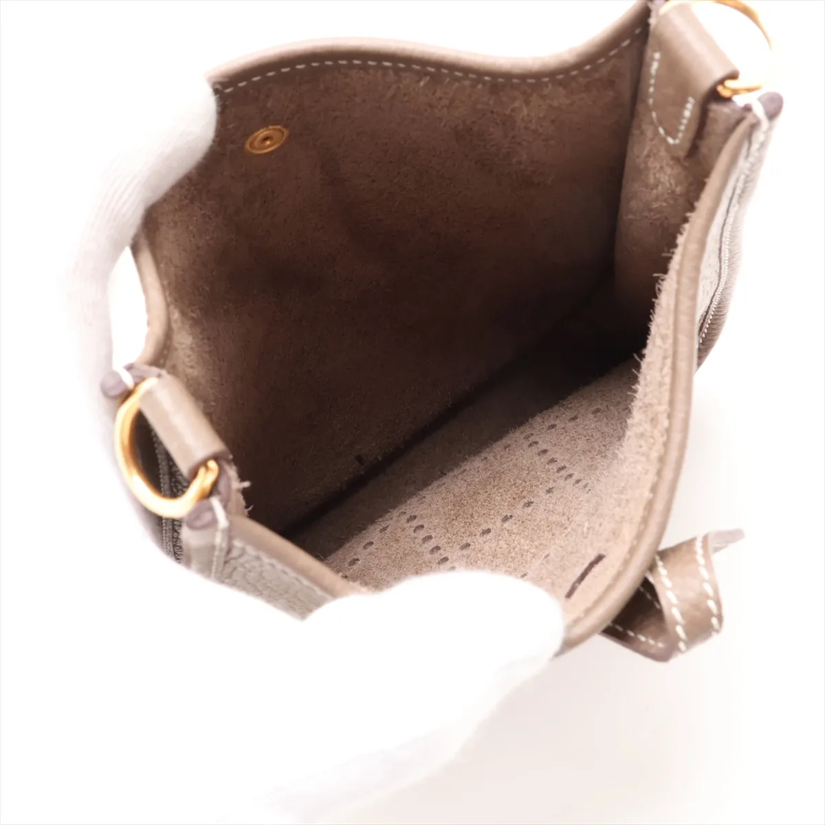 Evelyne 16 TPM Taurillon Clemence Etoupe Gold Hardware Z: 2021 — view 6