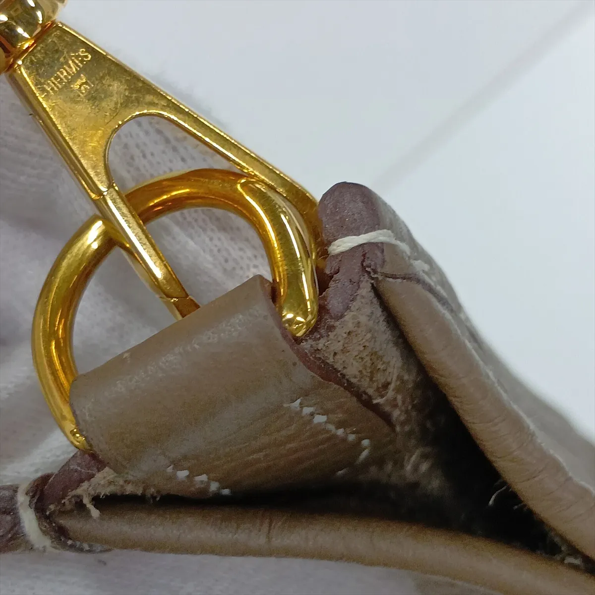 Evelyne 16 TPM Taurillon Clemence Etoupe Gold Hardware Z: 2021 — view 9