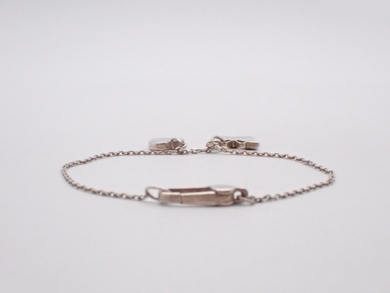 Silver bracelet, 925 sterling silver, 5.6g, wrist circumference approximately 19cm — view 2