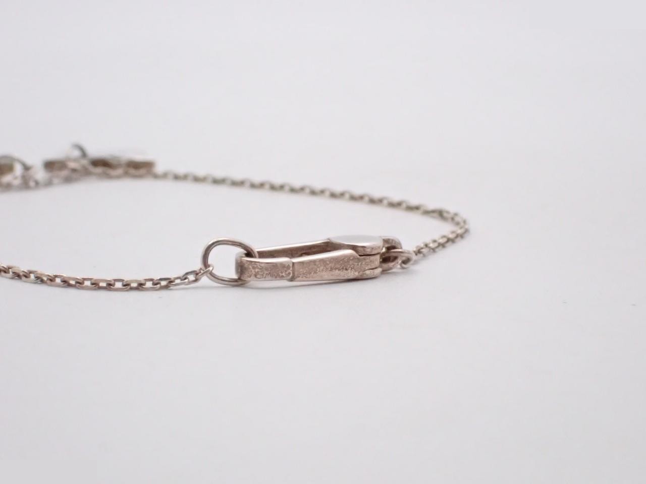 Silver bracelet, 925 sterling silver, 5.6g, wrist circumference approximately 19cm — view 3