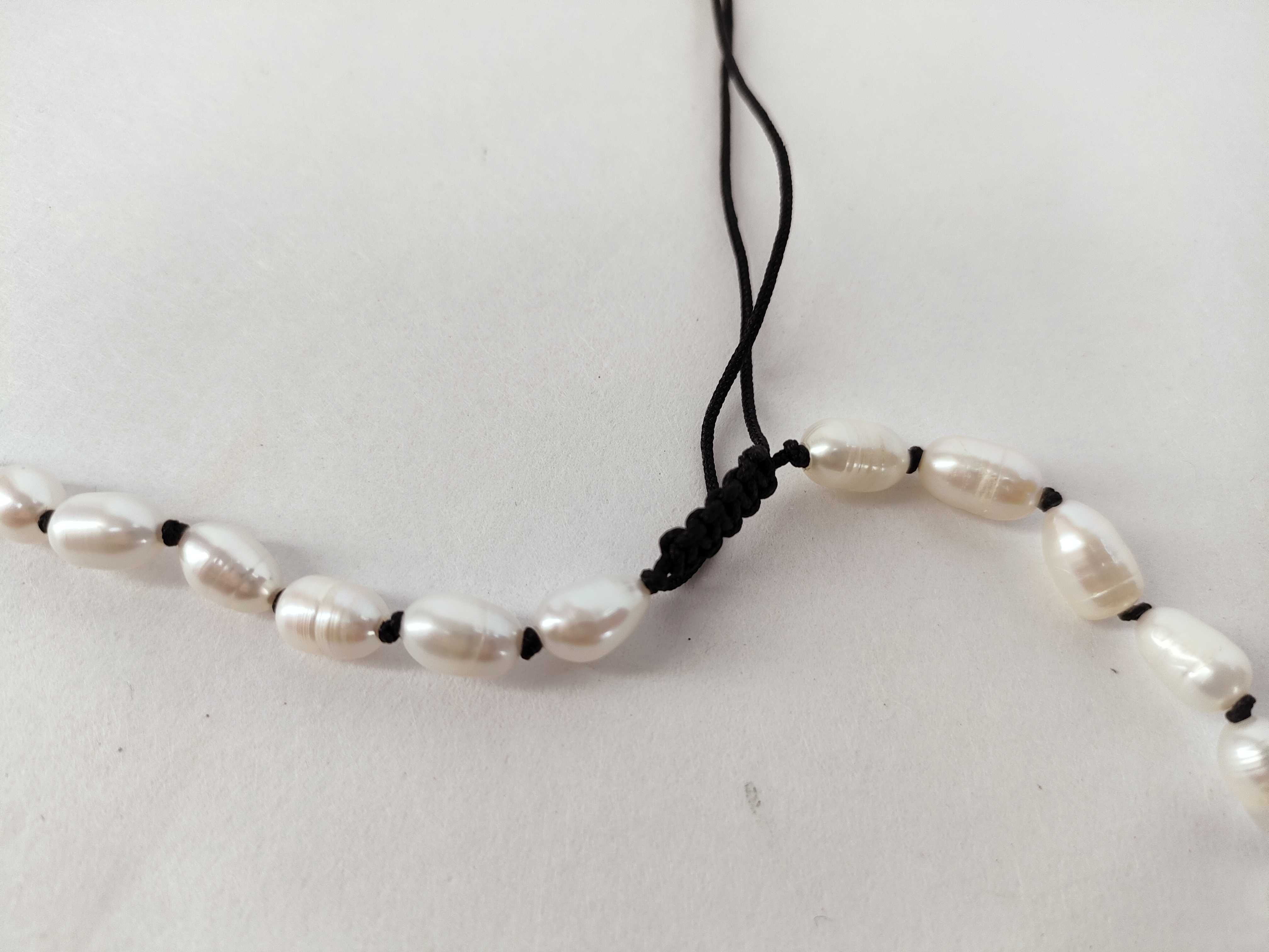 Denima Tears Pearl Necklace — view 3