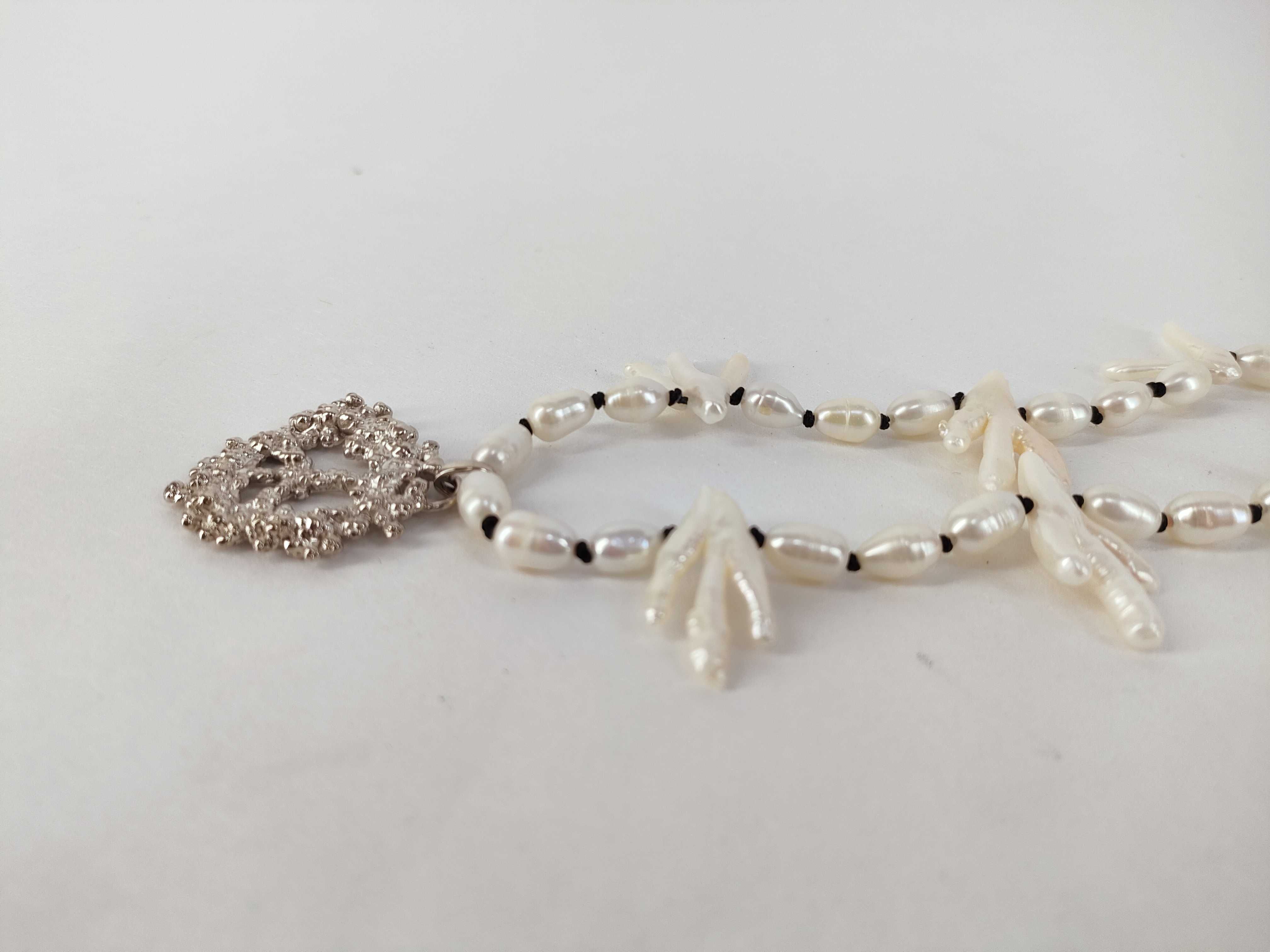 Denima Tears Pearl Necklace — view 6