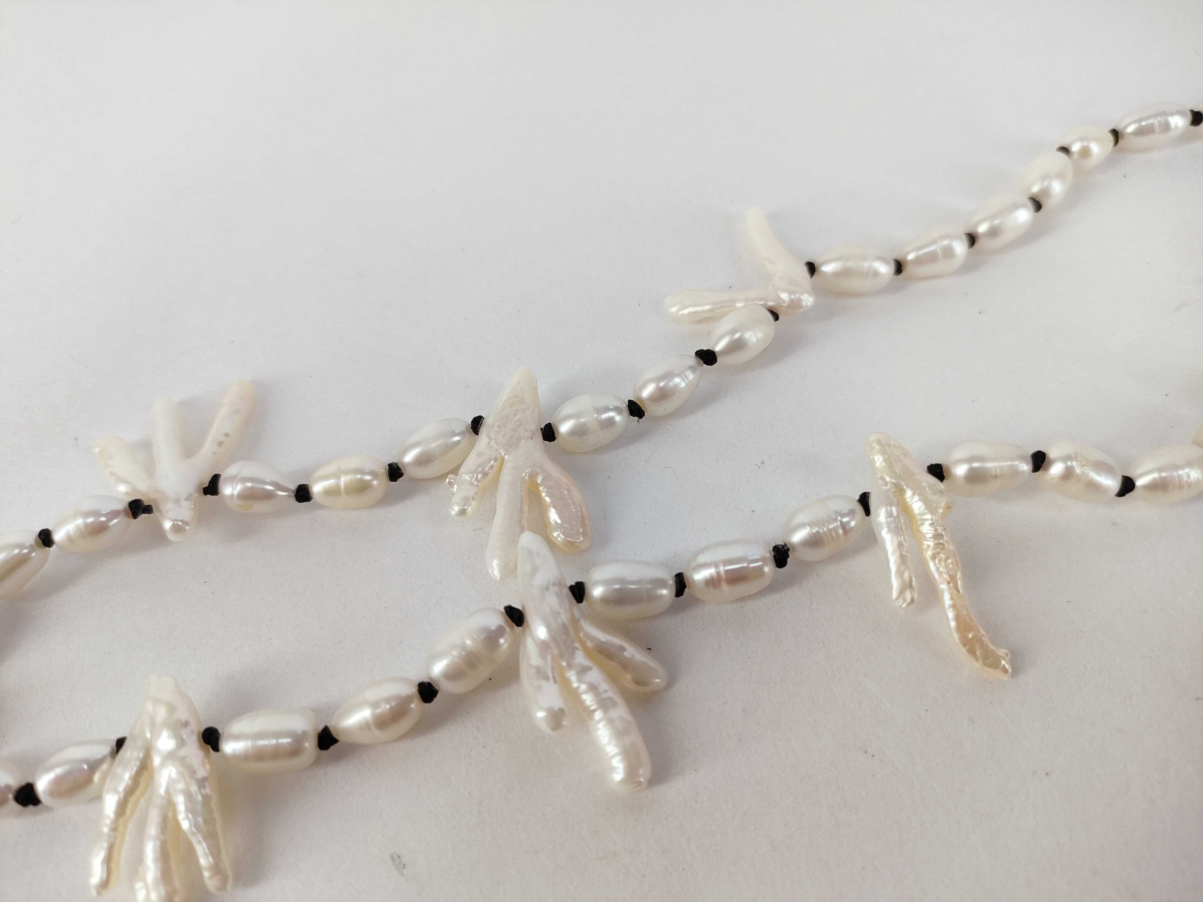 Denima Tears Pearl Necklace — view 7