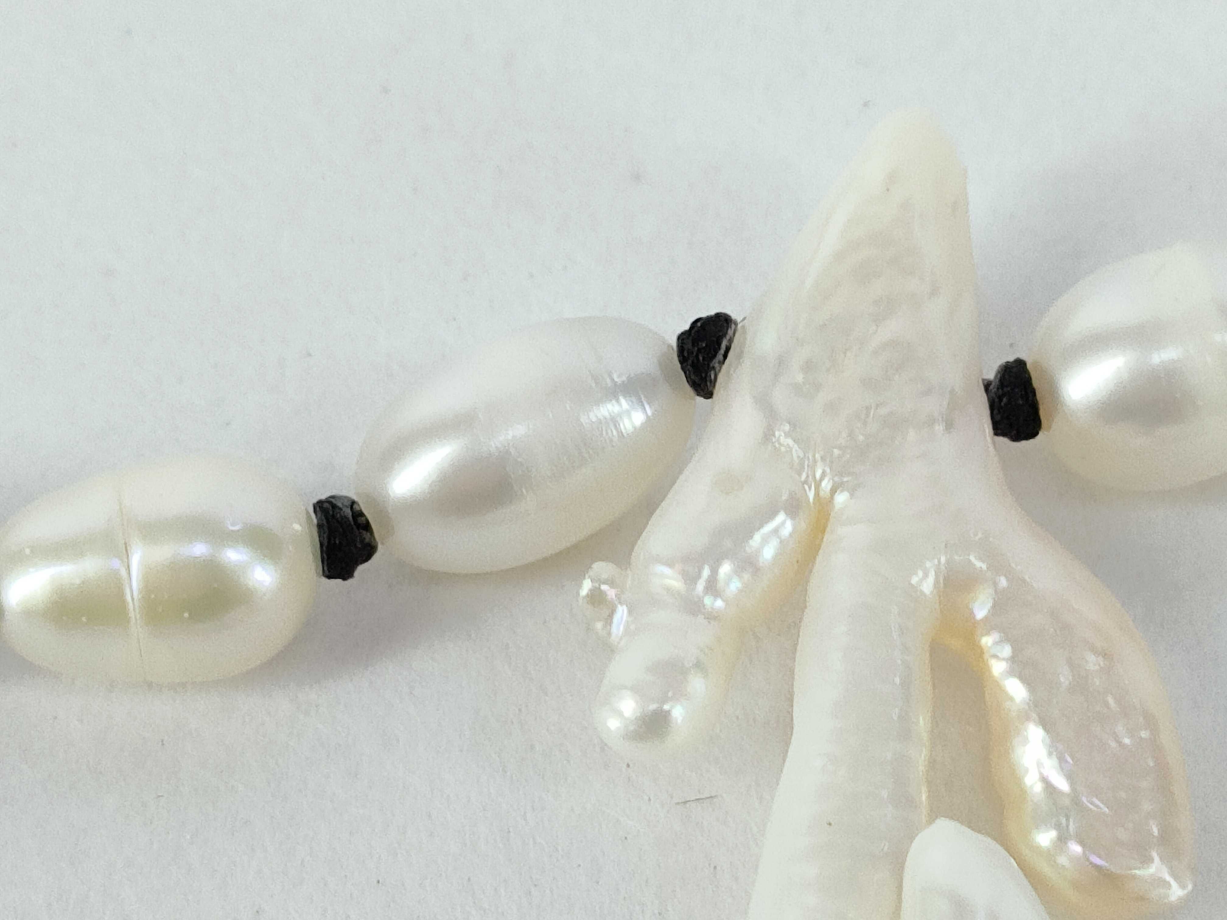 Denima Tears Pearl Necklace — view 9