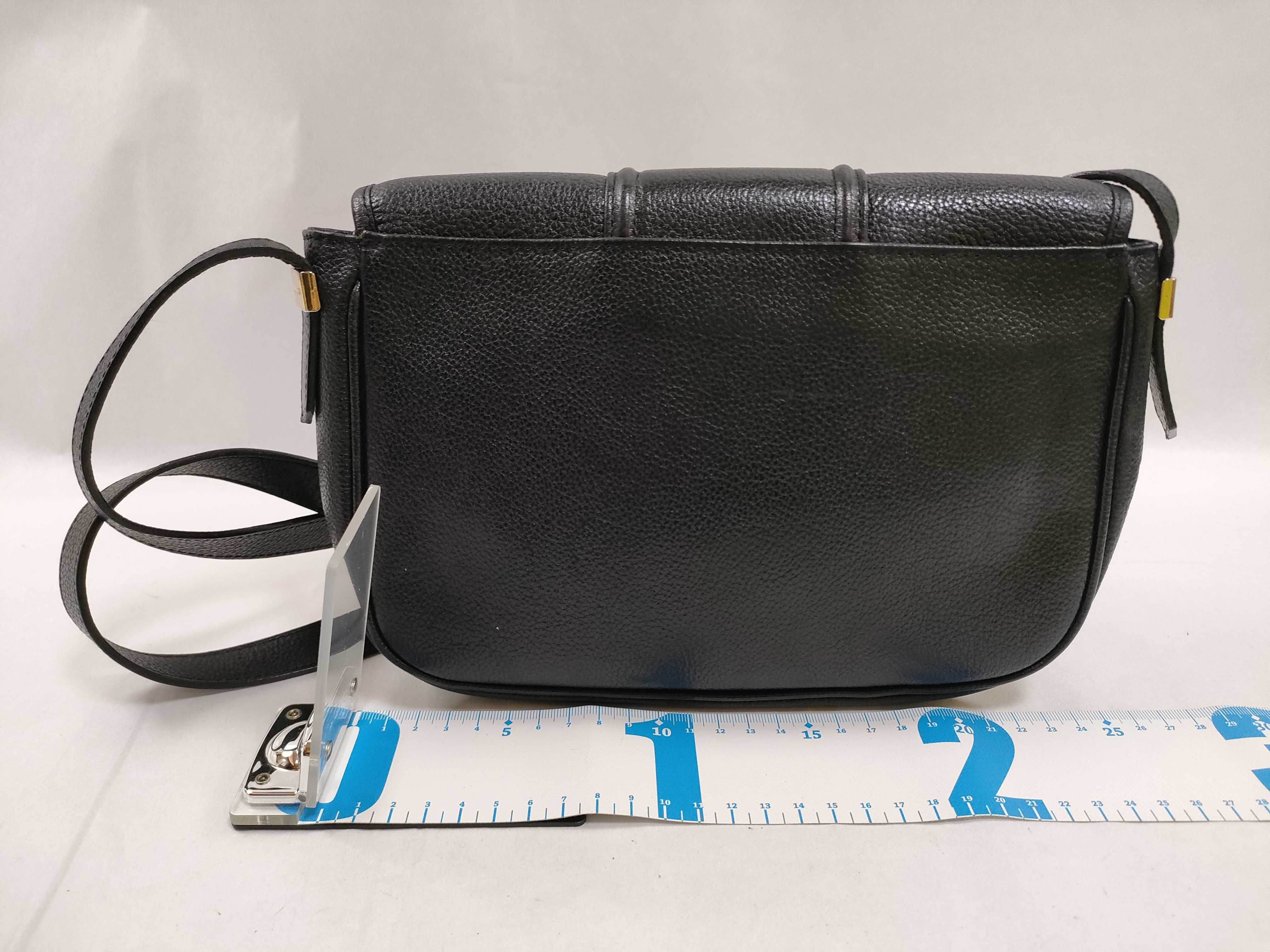 (YSL) shoulder bag, black, vintage style. — view 2