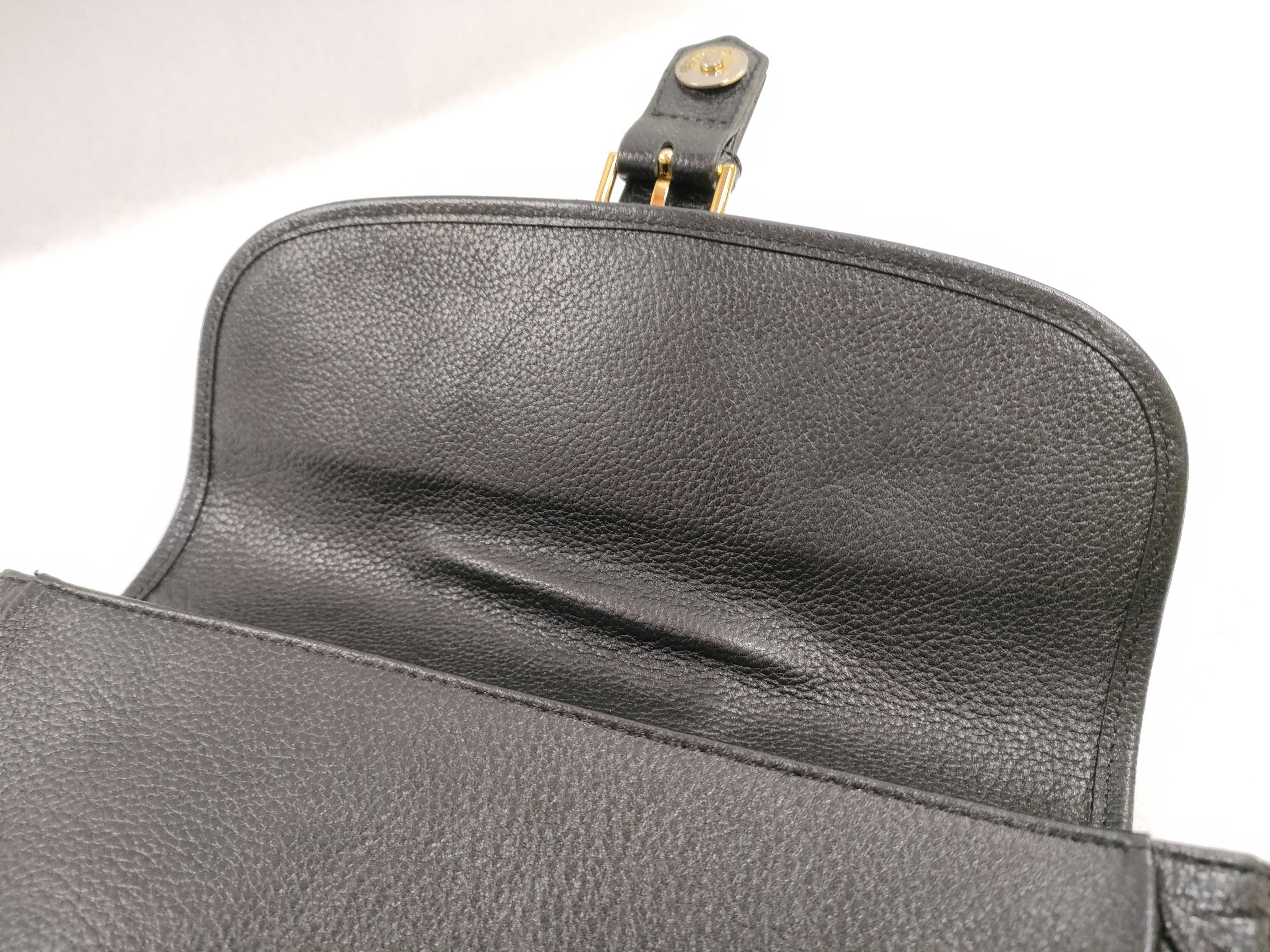 (YSL) shoulder bag, black, vintage style. — view 12
