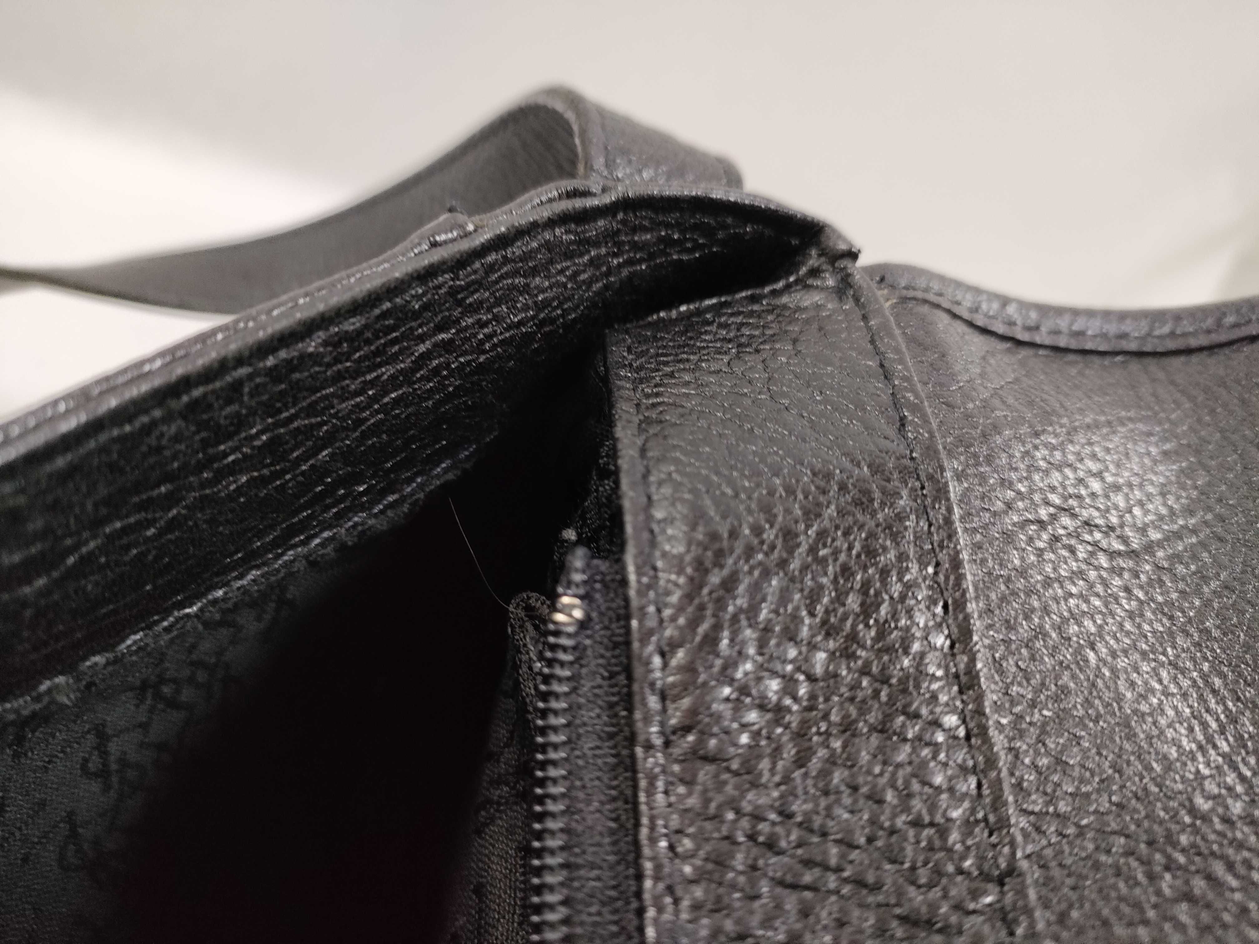 (YSL) shoulder bag, black, vintage style. — view 13
