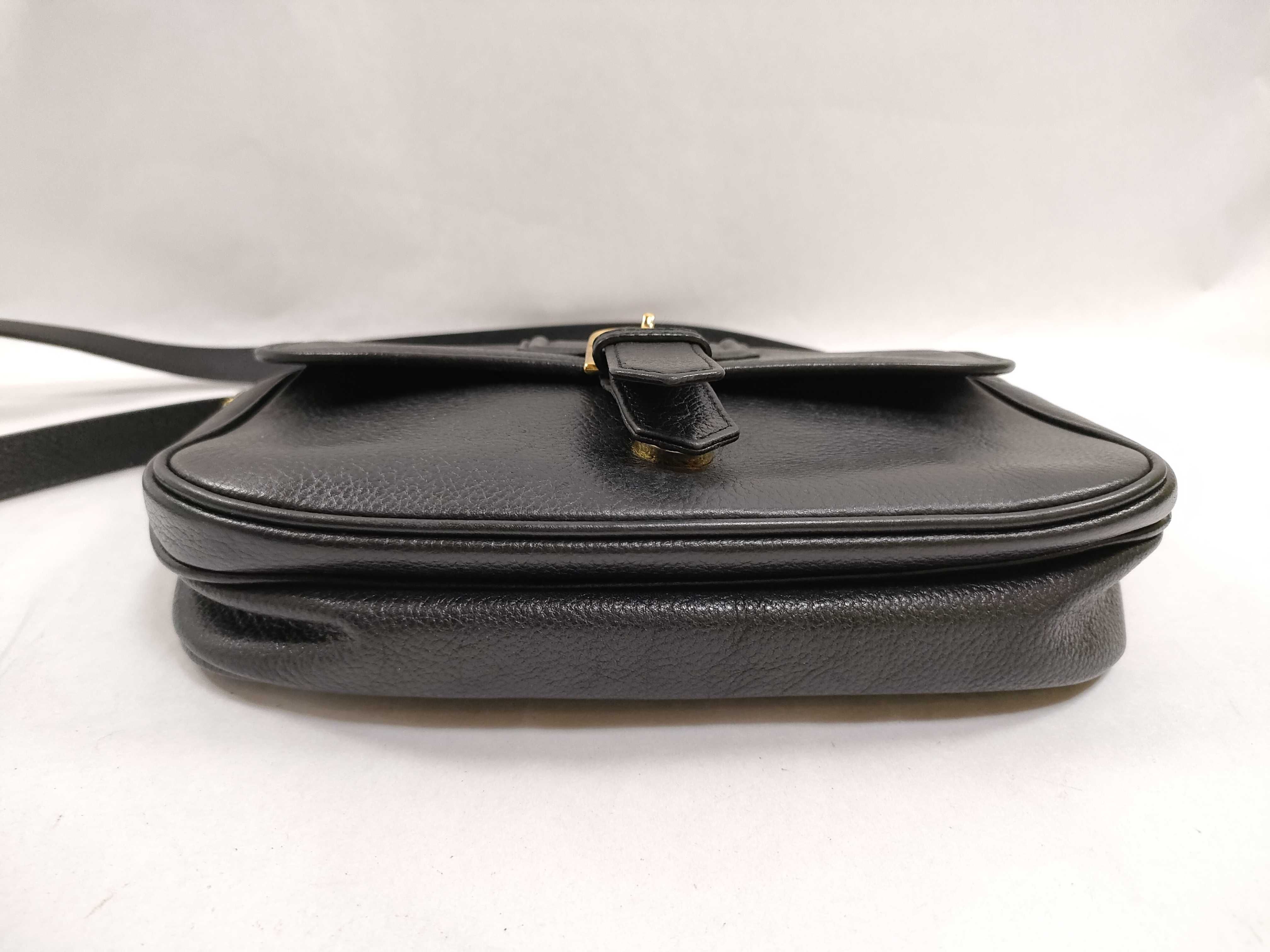 (YSL) shoulder bag, black, vintage style. — view 7