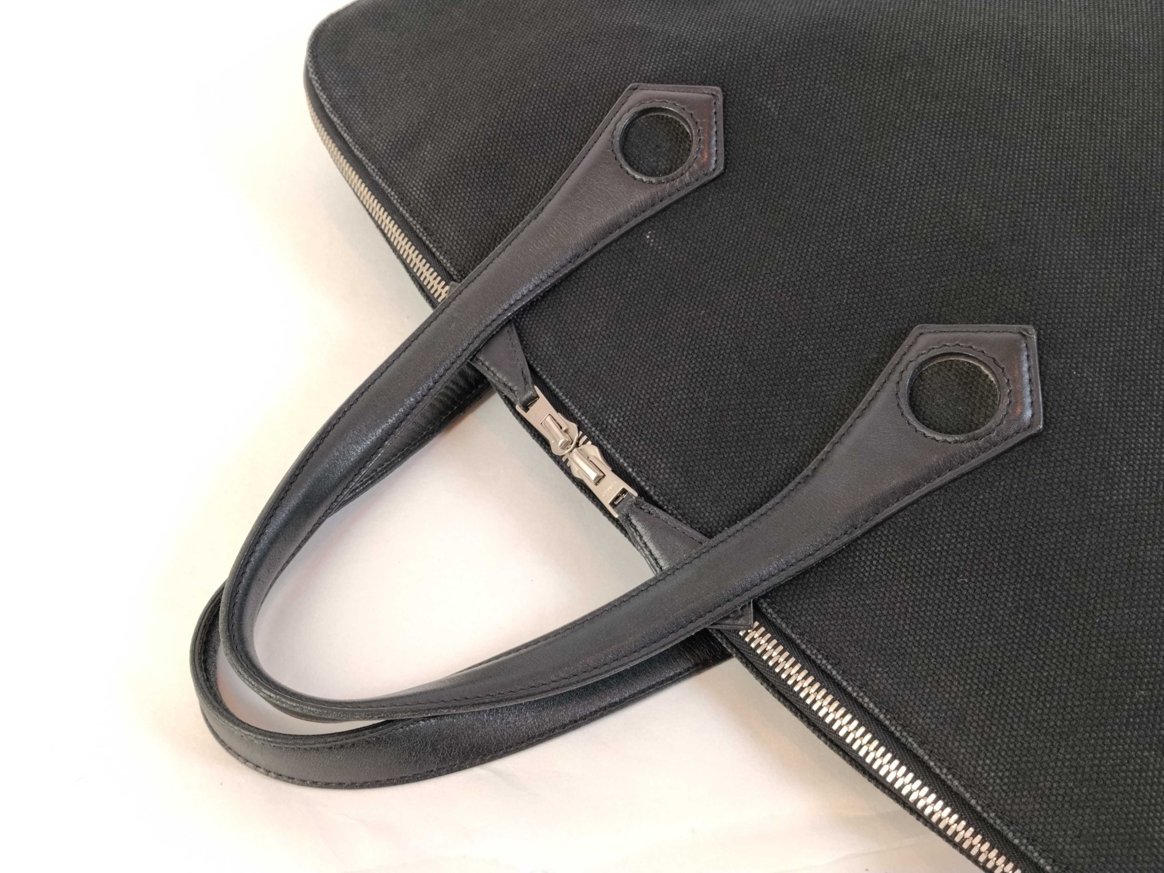 Sac Ybou MM Handbag, Toile H Noir Tote Bag — view 3