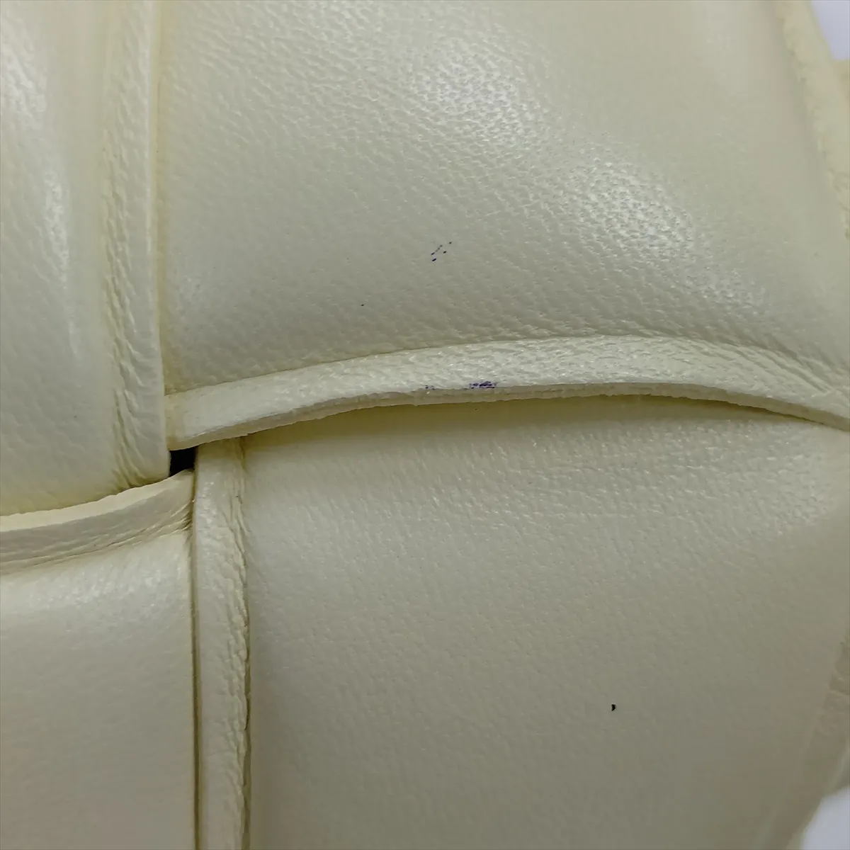 Maxi Intrecciato Padded Cassette Leather Shoulder Bag, Yellow Beige — view 11
