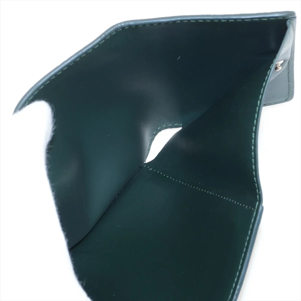 LV Aerogram Victor Wallet - Green Compact Wallet M25958 (RFID detected) — view 5