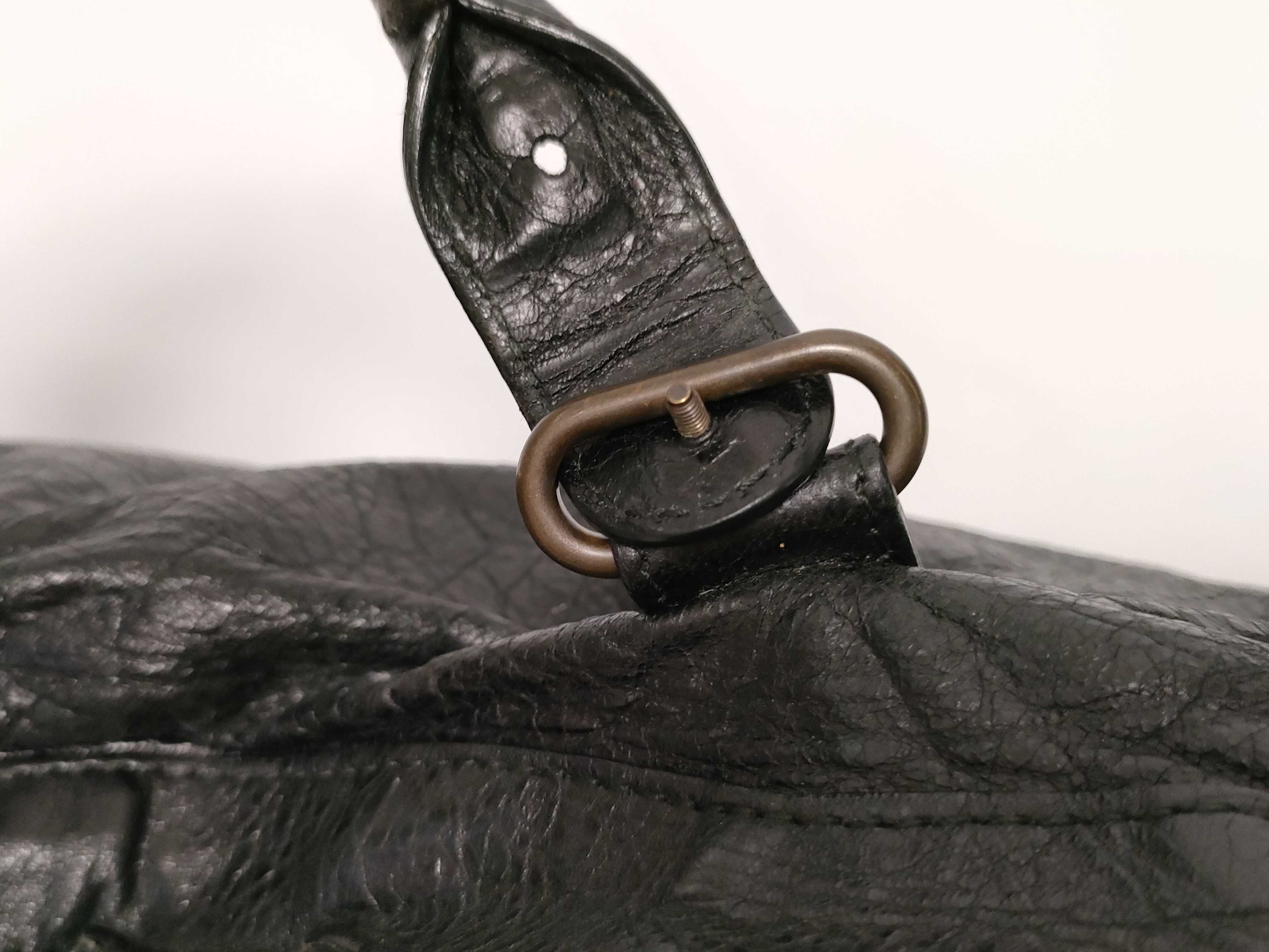 The City Balenciaga The City Leather 2-Way Handbag Black 115748 Handbag with Mirror — view 5