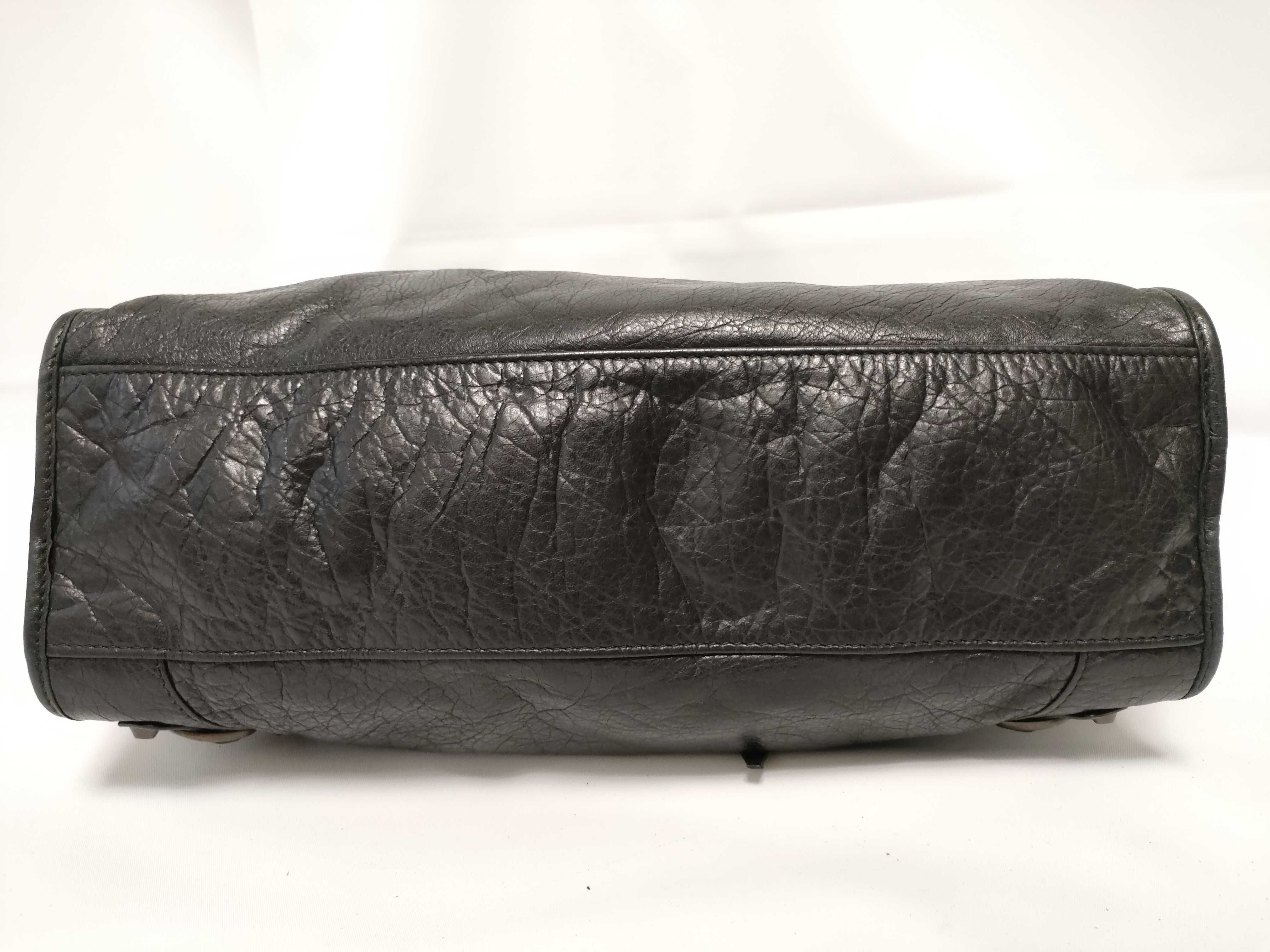 The City Balenciaga The City Leather 2-Way Handbag Black 115748 Handbag with Mirror — view 7