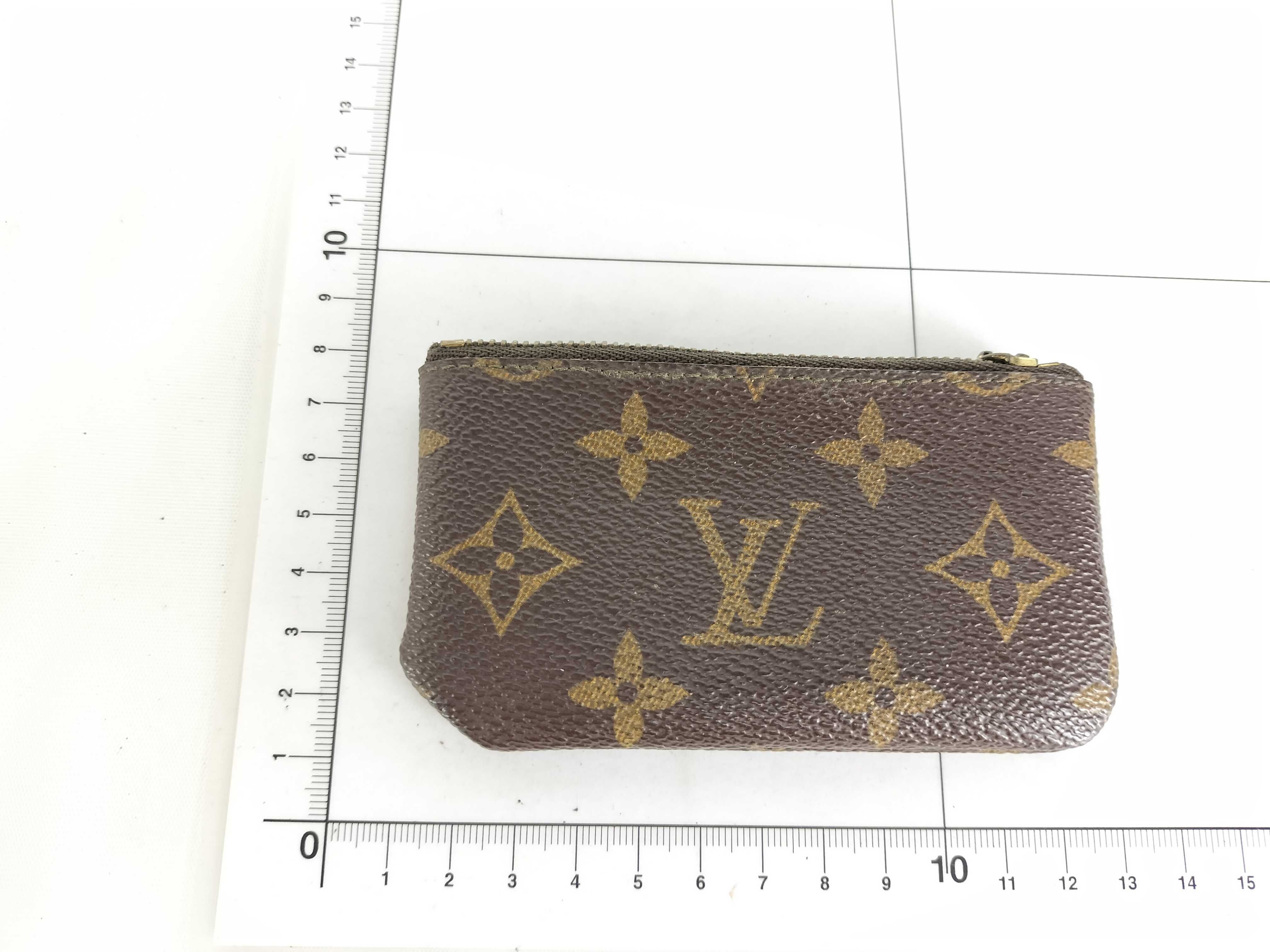 Monogram M62650 Pochette Clé coin case (with detached zipper pull) — view 9