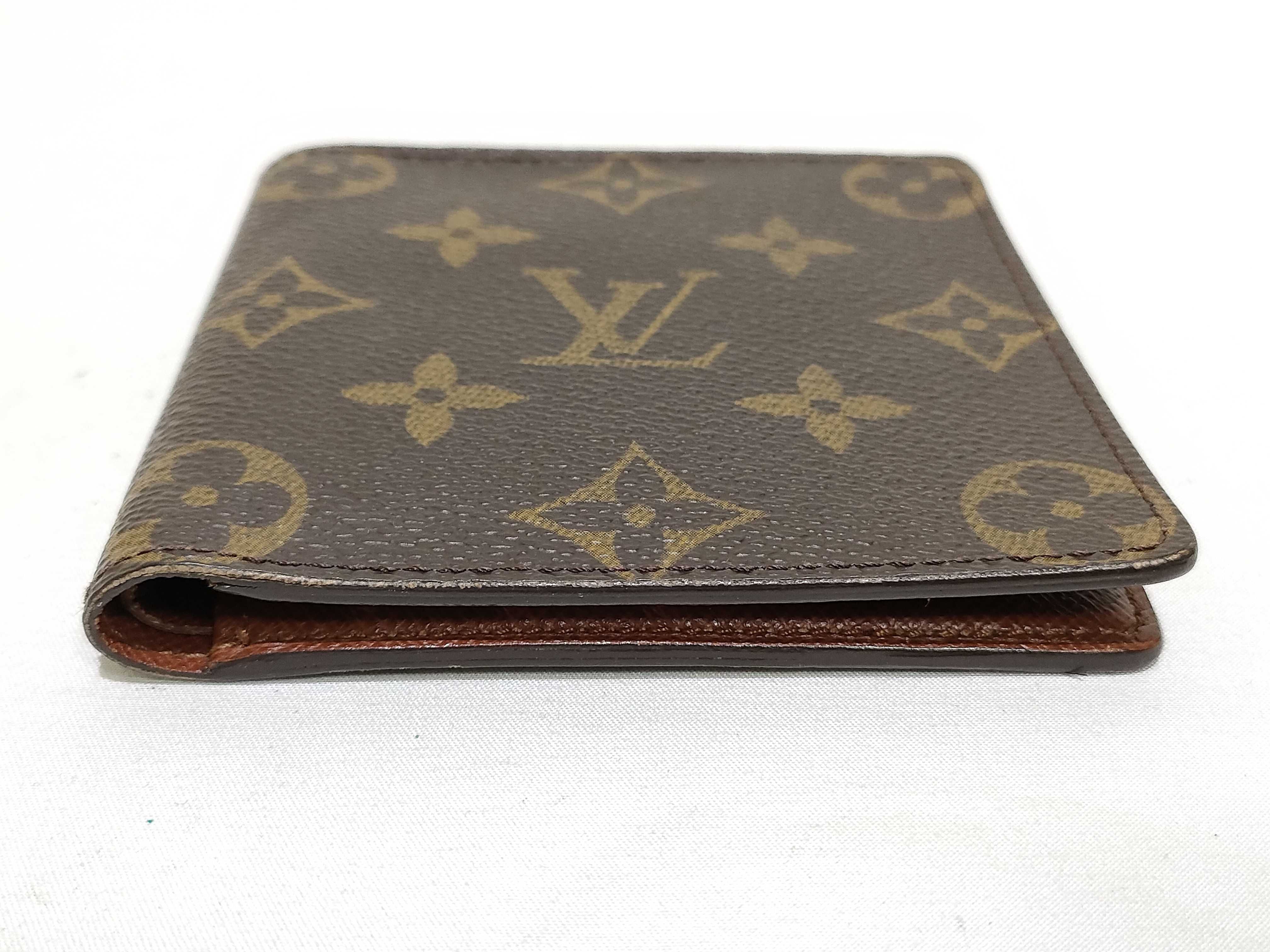 Monogram Louis Vuitton Portefeuille 6 Cartes Credit Card Case with Dust Bag, Box, and Wallet — view 3