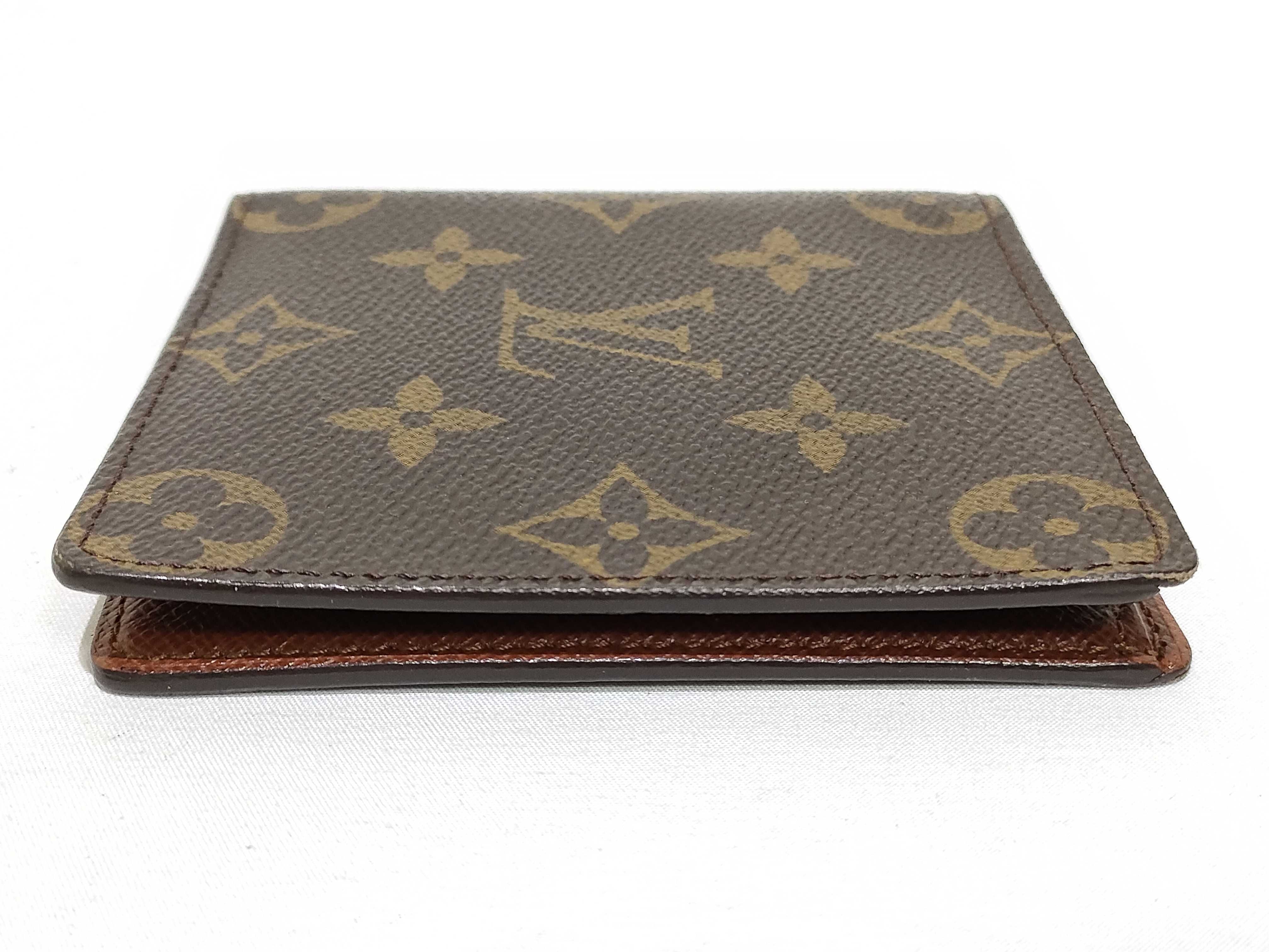 Monogram Louis Vuitton Portefeuille 6 Cartes Credit Card Case with Dust Bag, Box, and Wallet — view 5