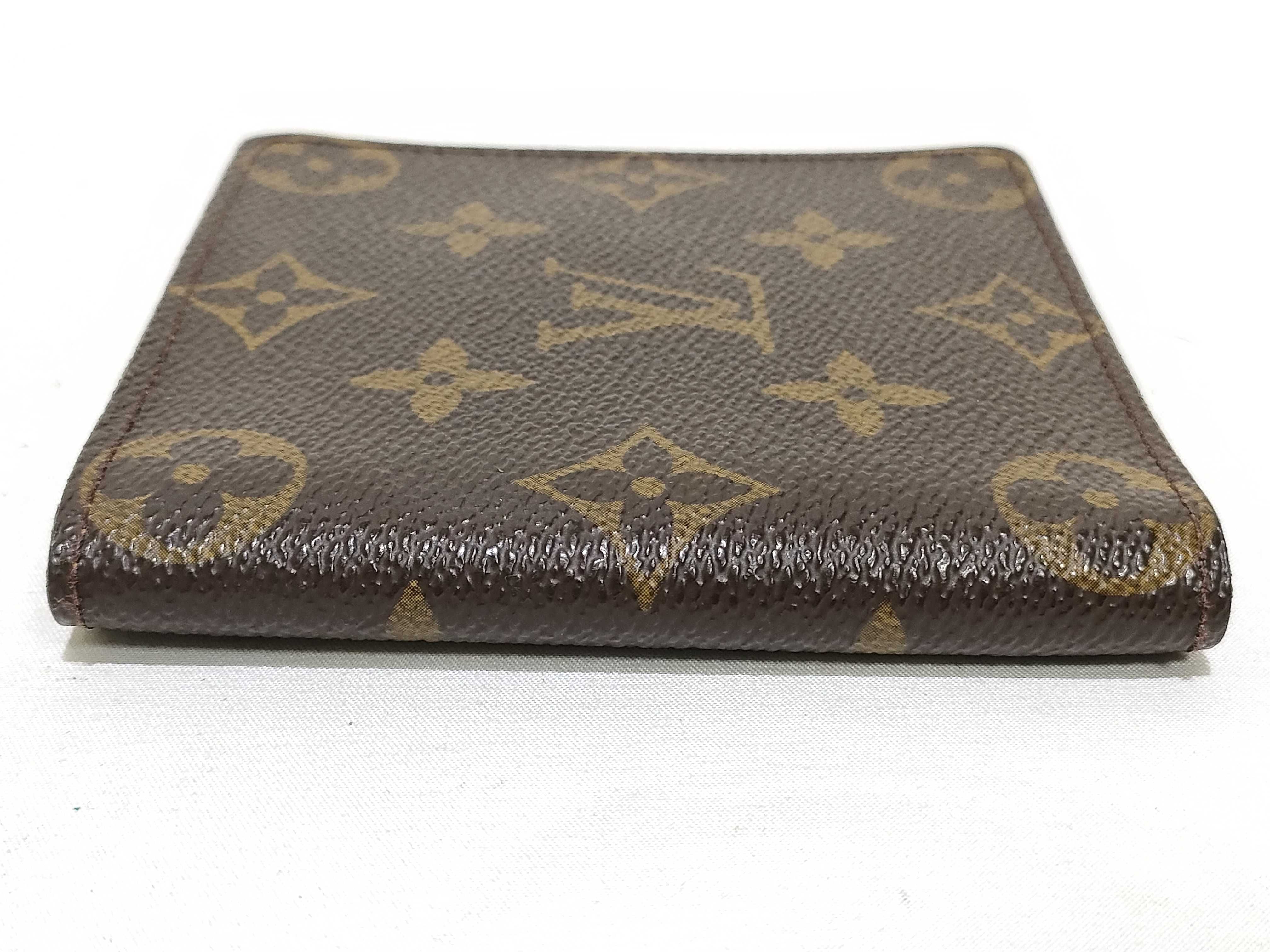 Monogram Louis Vuitton Portefeuille 6 Cartes Credit Card Case with Dust Bag, Box, and Wallet — view 6