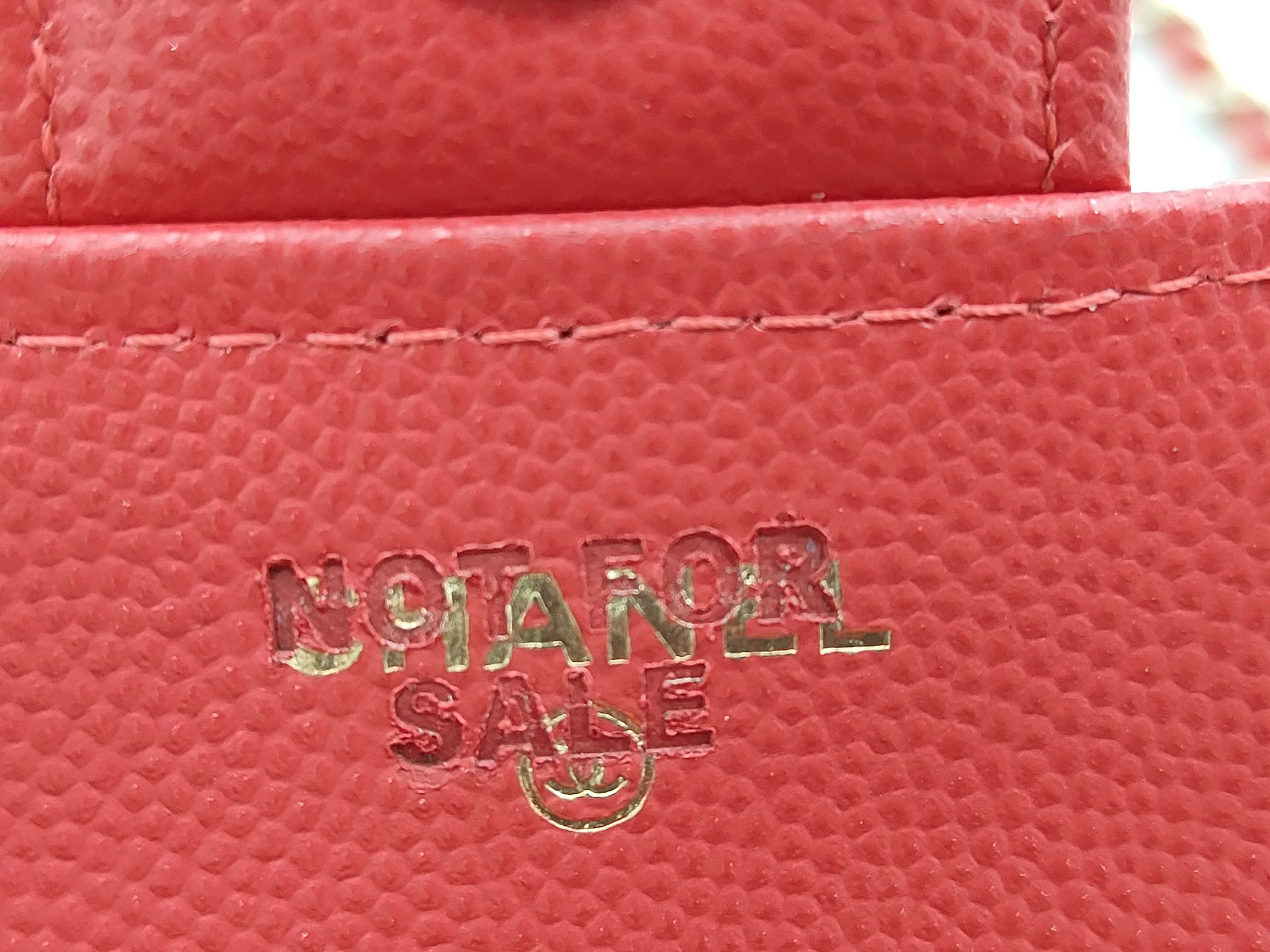 Mini Matelassé Chain Shoulder Bag, Caviar Leather, Red, 32086272 (Shoulder Bag) — view 10