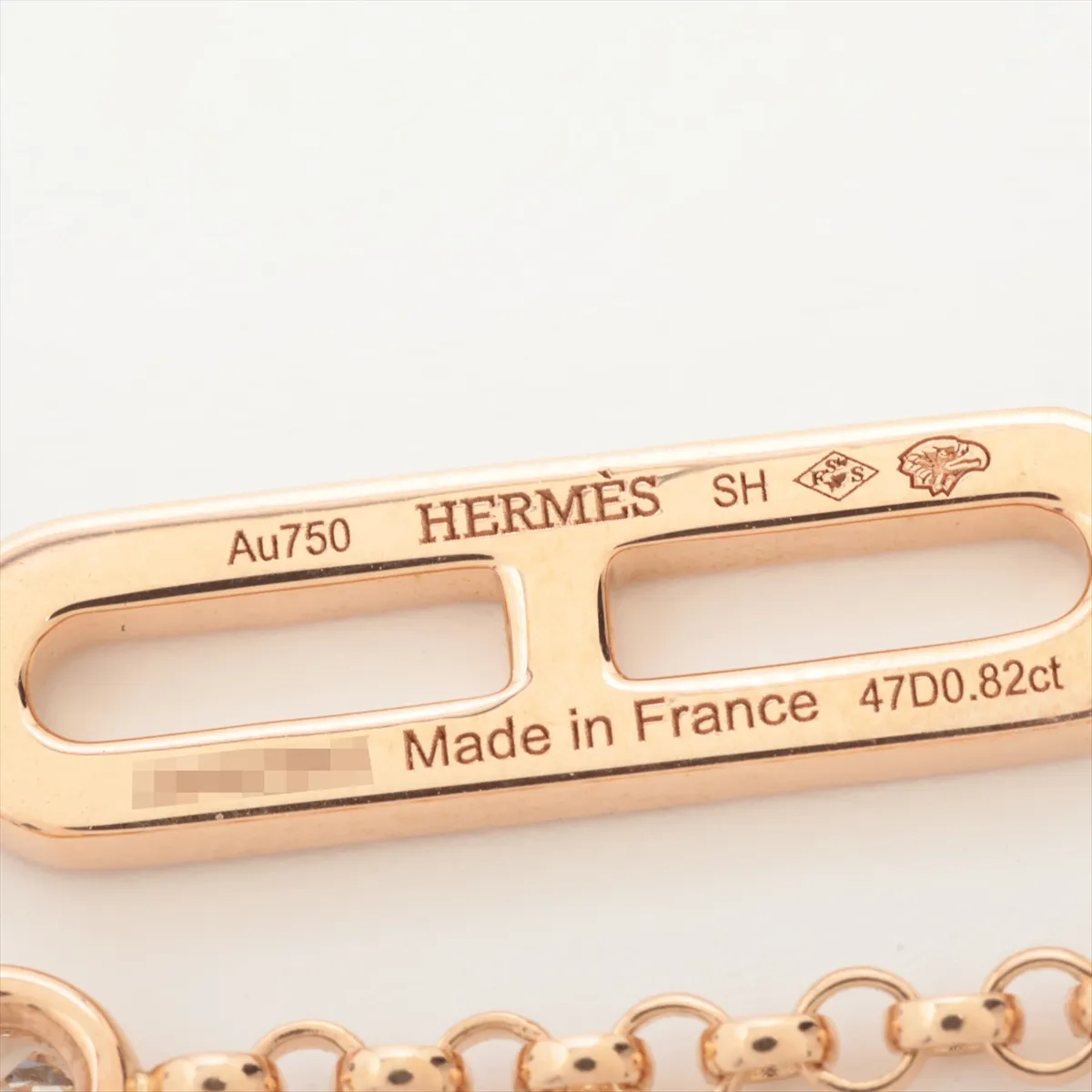 Chaine d'Ancre Chaos Colored Stone Diamond Bracelet 750 (PG) 8.5g 0.82 SH 23AI472003 Minor chips on stones, — view 5