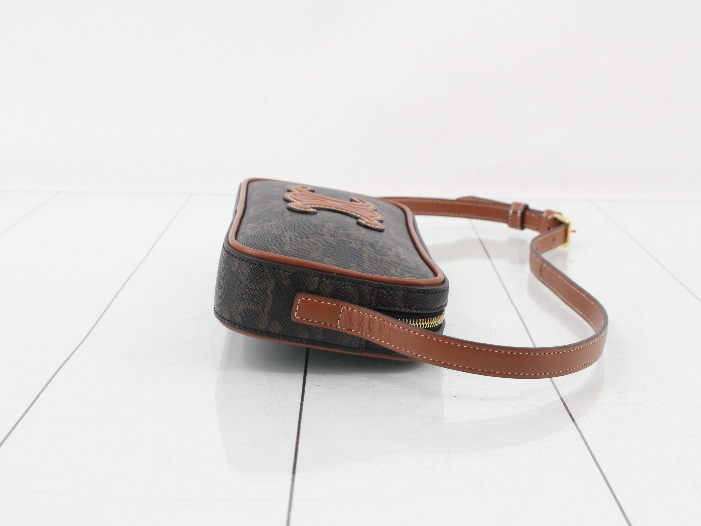 Triomphe Camera Bag Shoulder Bag Cuir — view 3