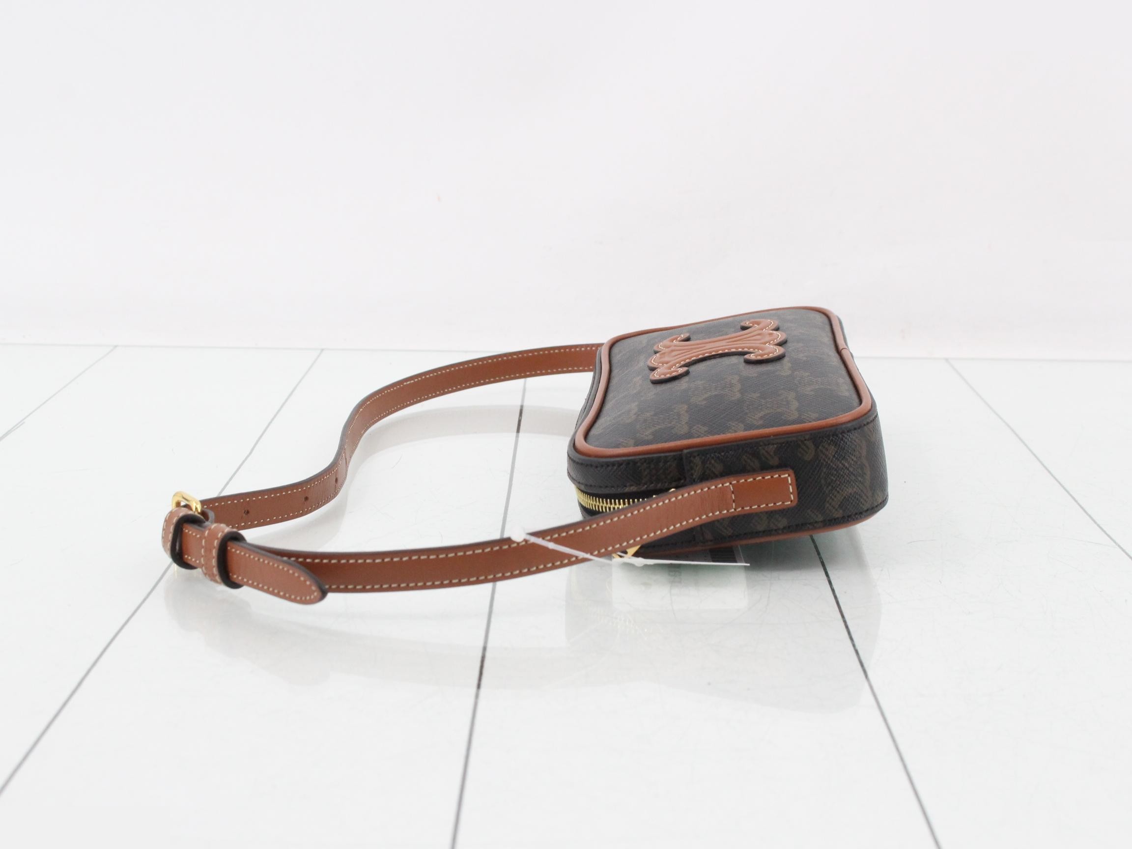 Triomphe Camera Bag Shoulder Bag Cuir — view 4