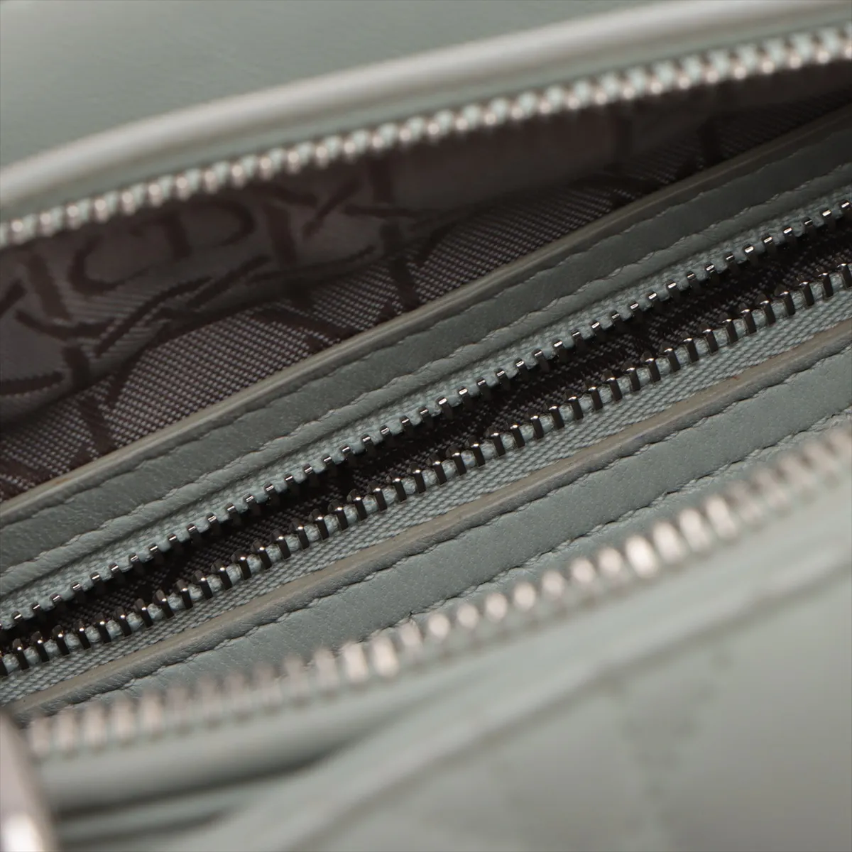 Lady Dior Cannage Leather 2WAY Handbag Green — view 12