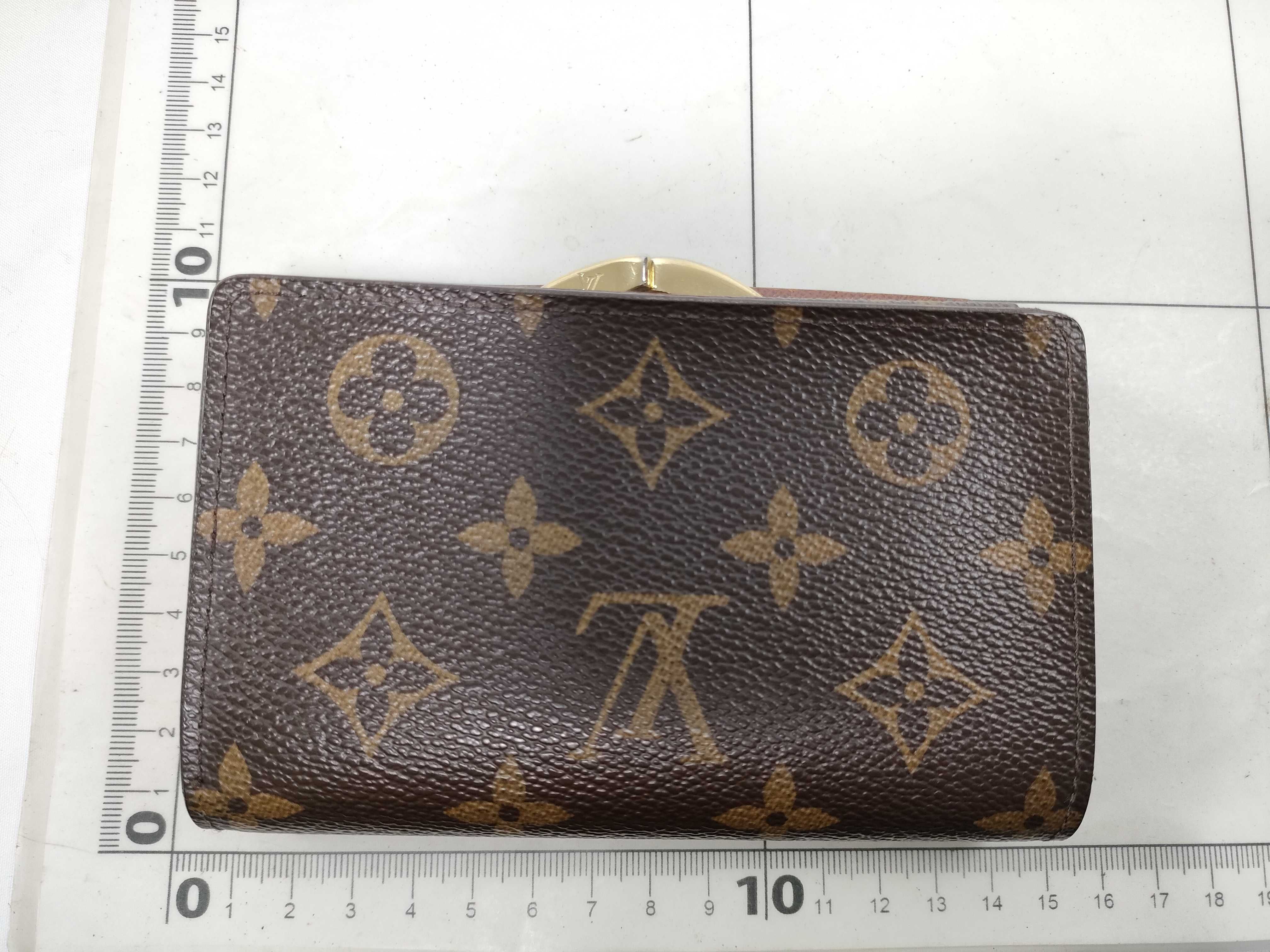 Monogram Louis Vuitton Monogram Portefeuille Viennois Bi-fold Wallet with Initials M61663 MI0029 Wallet — view 2
