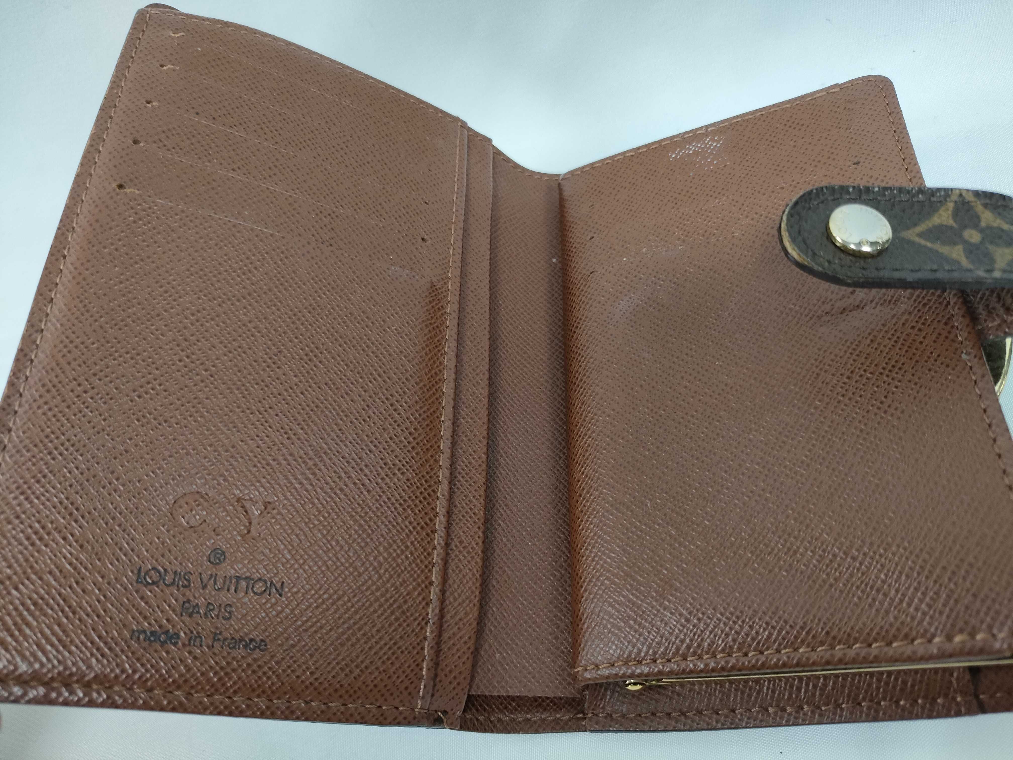 Monogram Louis Vuitton Monogram Portefeuille Viennois Bi-fold Wallet with Initials M61663 MI0029 Wallet — view 8