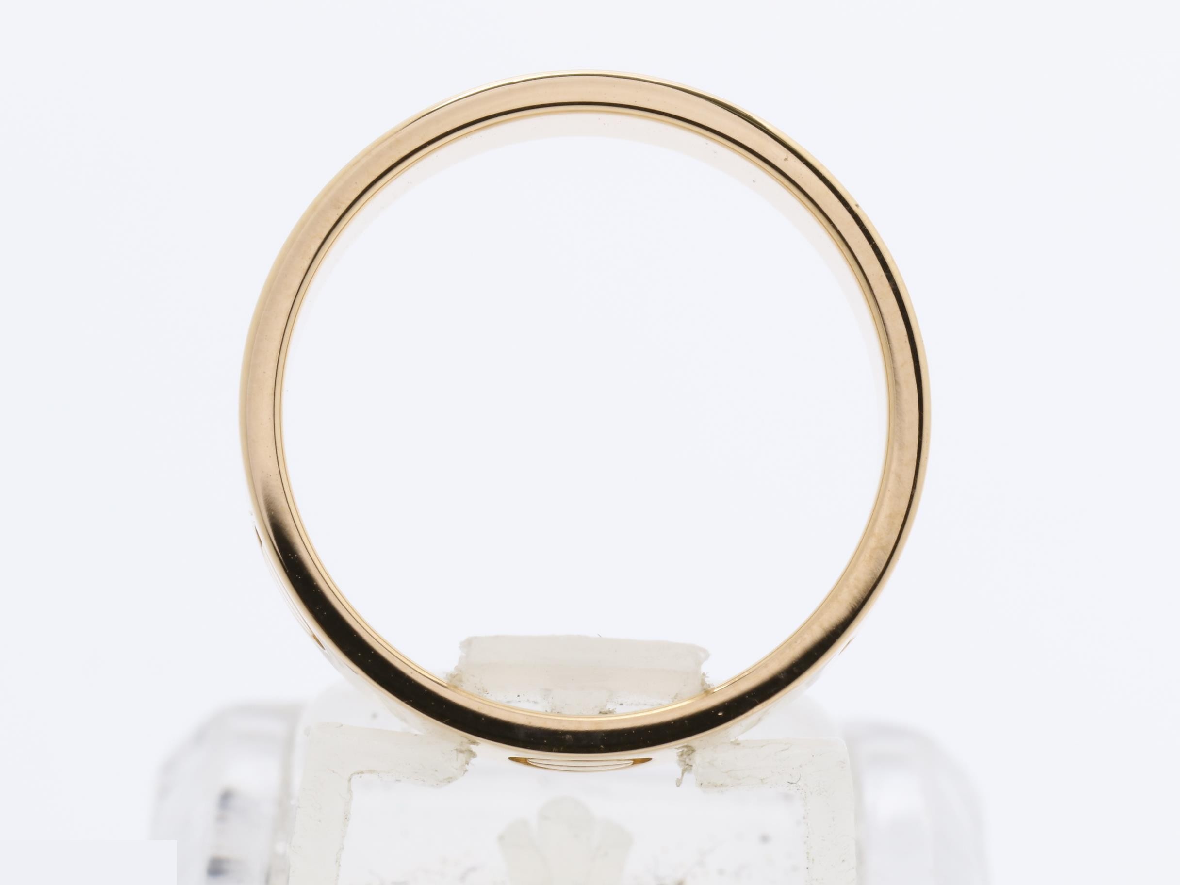 Au750PG Love Ring, Size 51, 5.5g, Width approx. 5.5mm — view 5