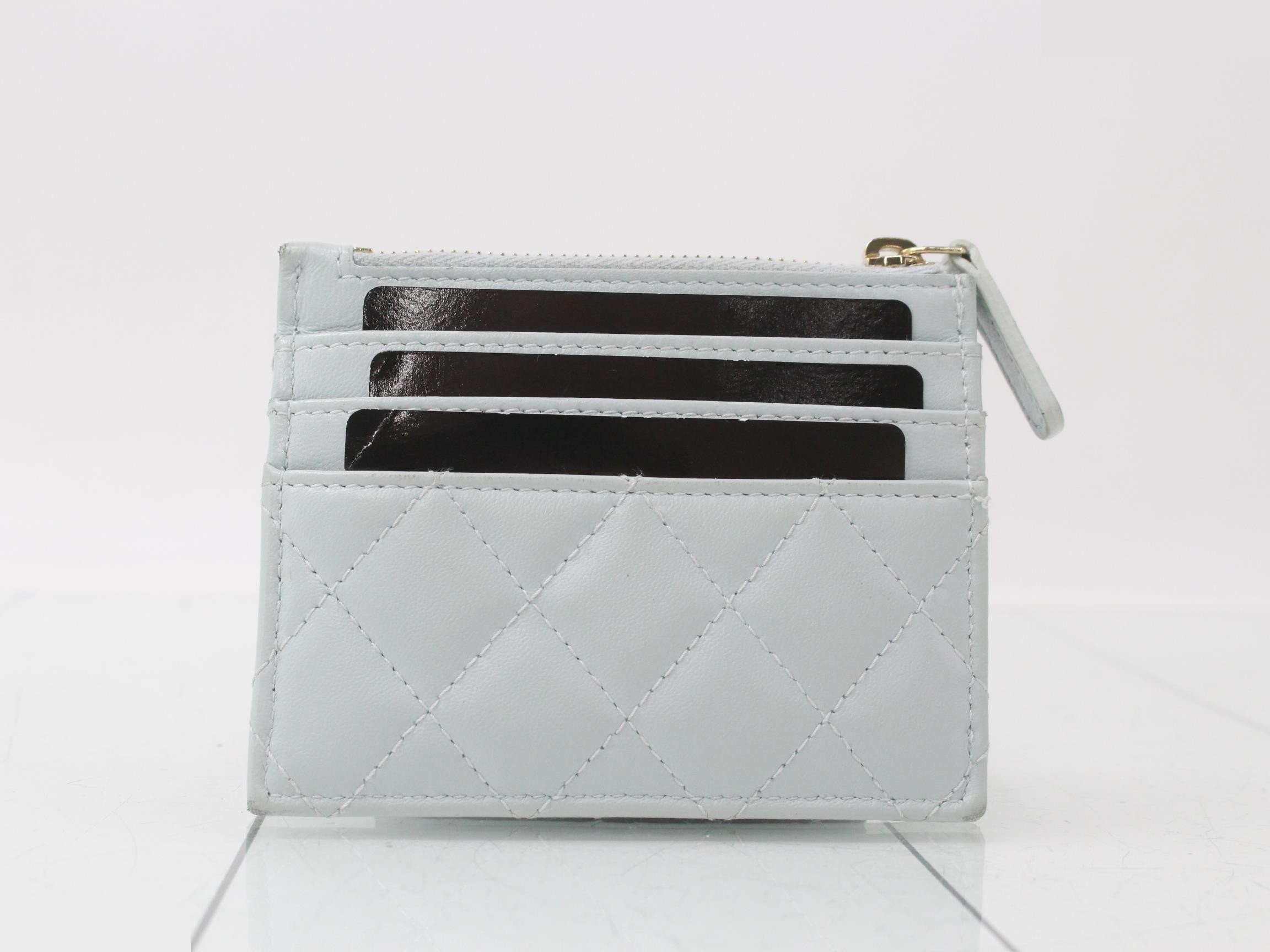 Lambskin coin case — view 2