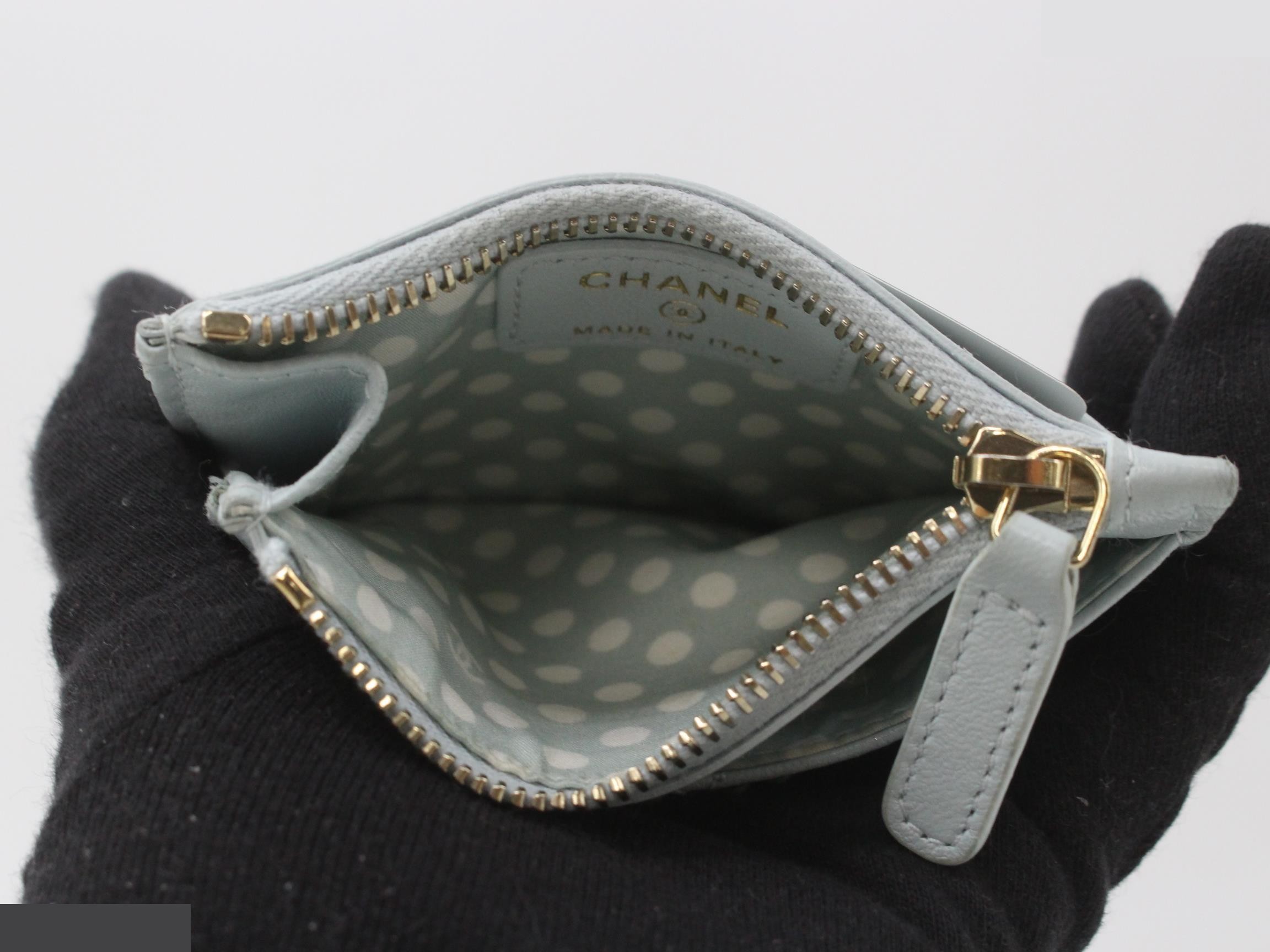 Lambskin coin case — view 4