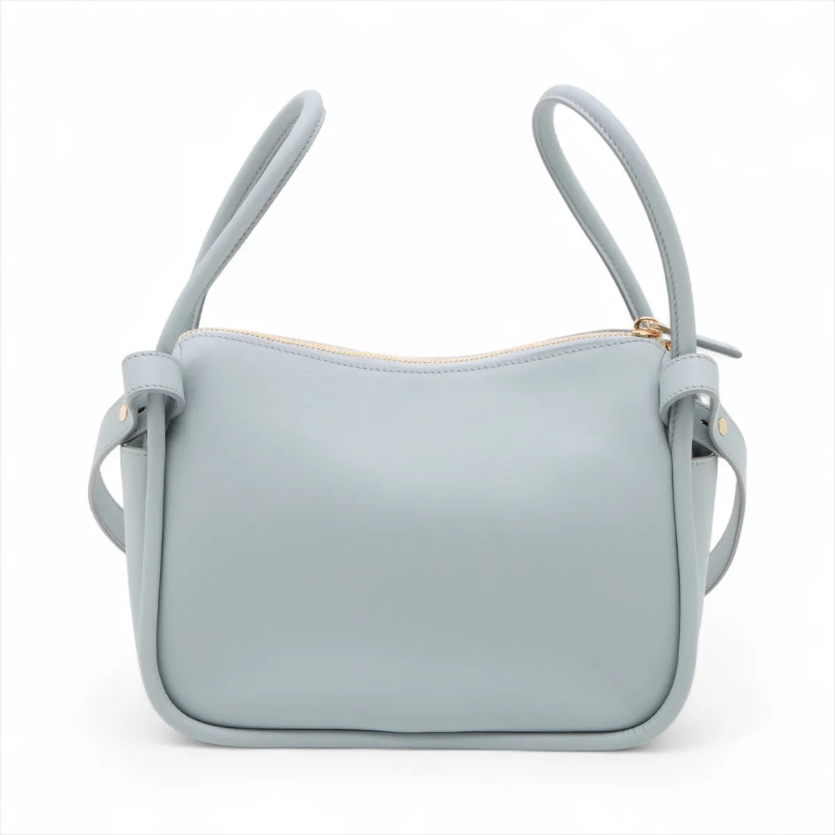 Darling Leather 2WAY Handbag Blue 1BA451 — view 2