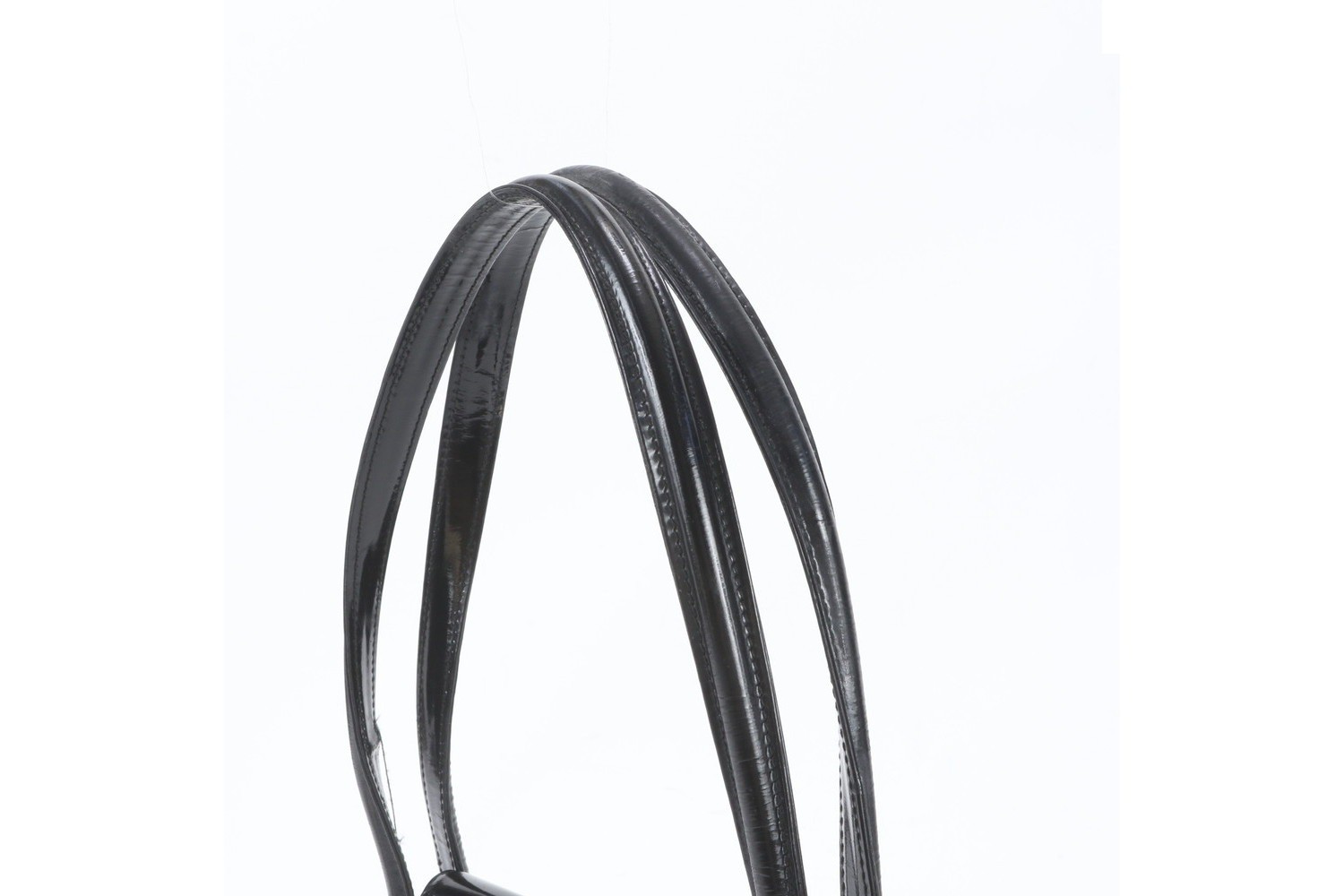Vintage Gucci Leather Shoulder Bag — view 2