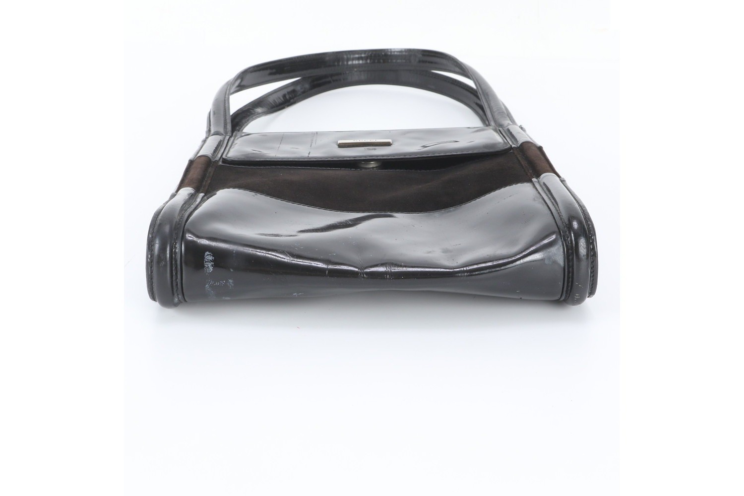 Vintage Gucci Leather Shoulder Bag — view 6