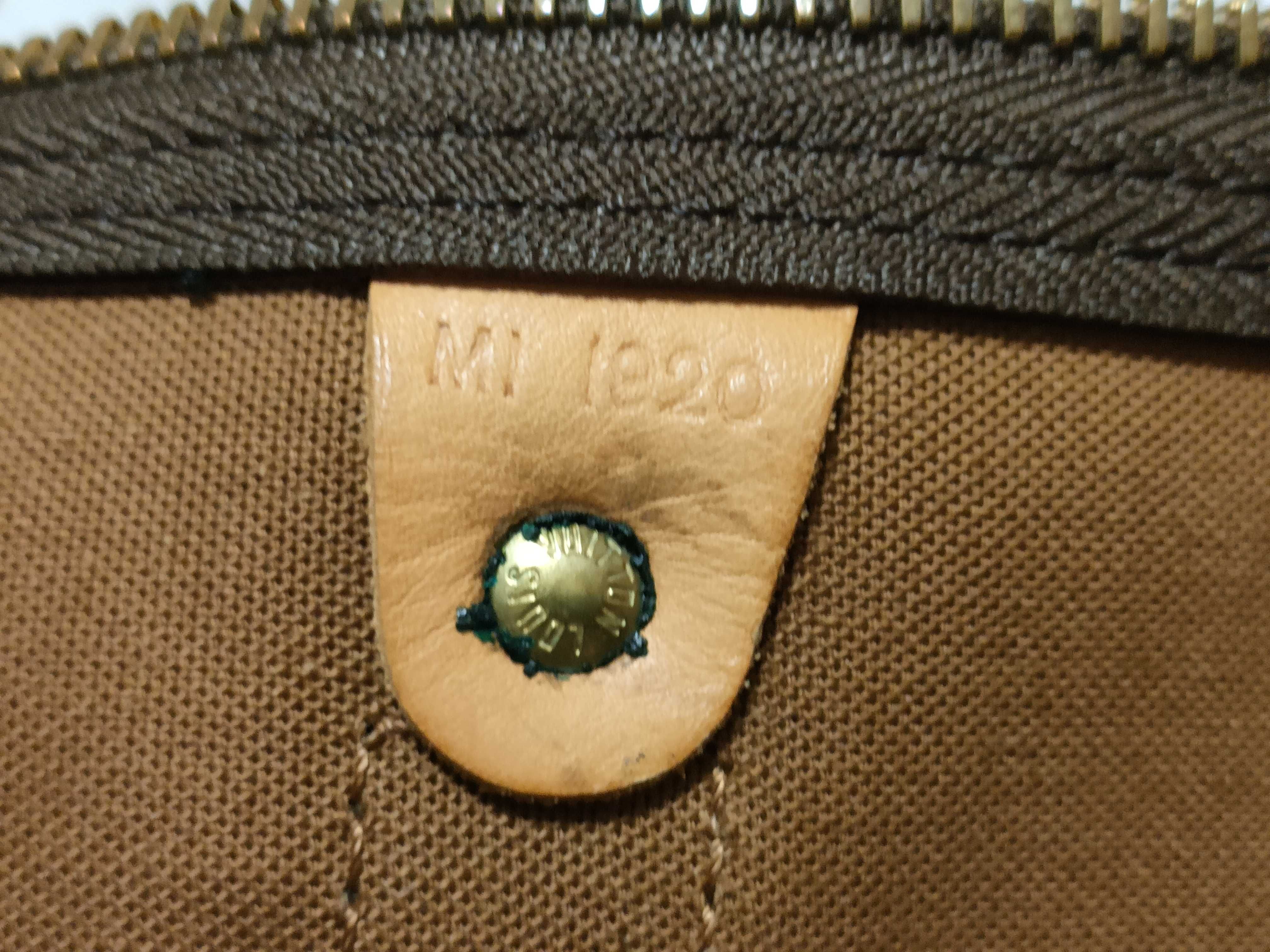 Monogram Keepall 60 M41422 MI1920 Brown Boston Bag — view 12