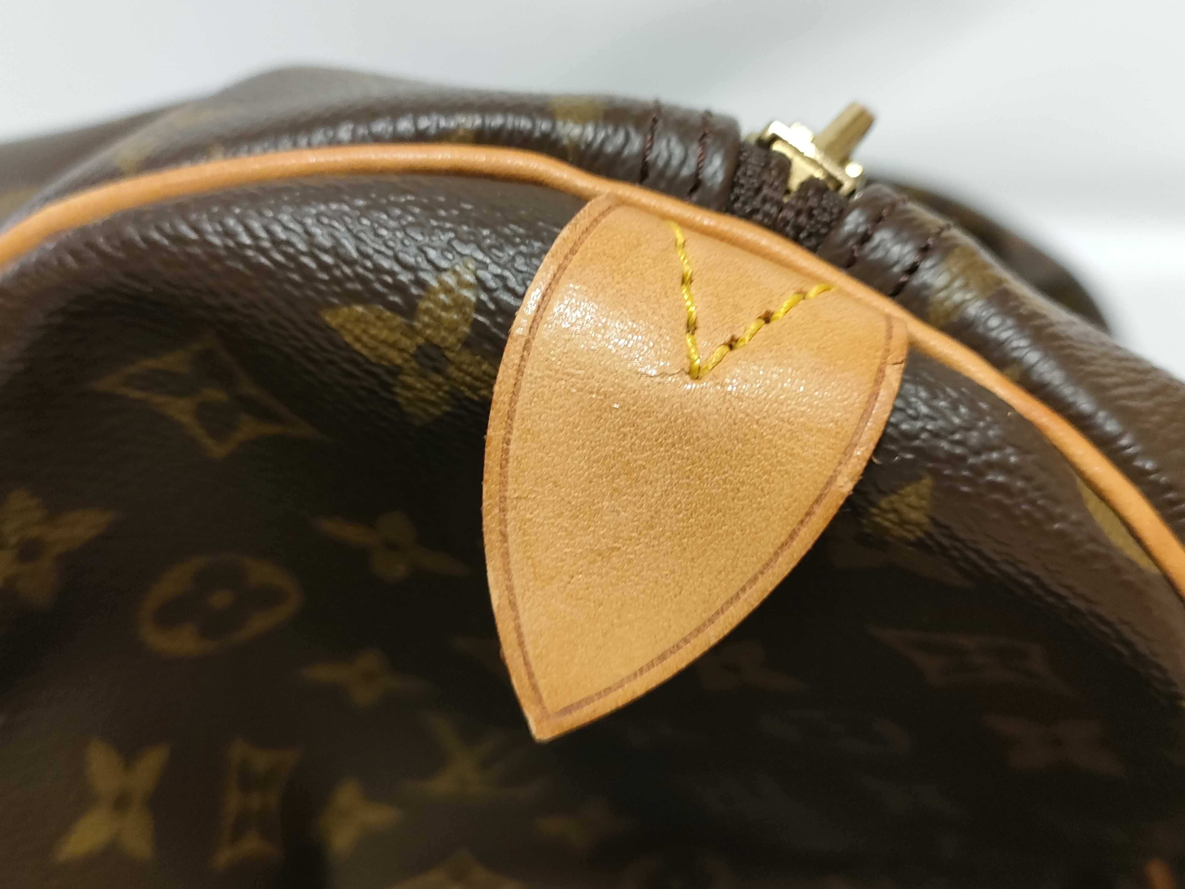 Monogram Keepall 60 M41422 MI1920 Brown Boston Bag — view 13