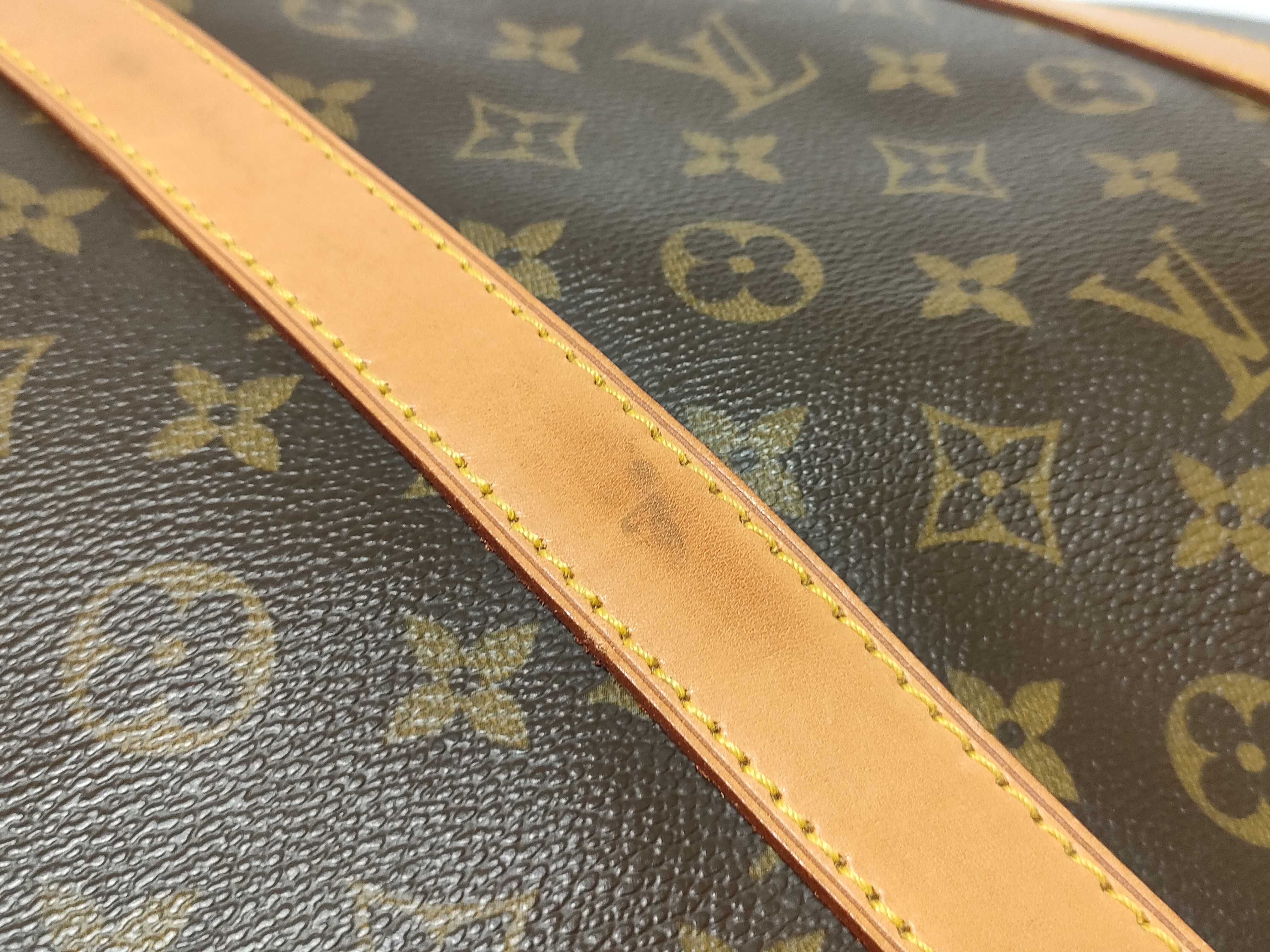 Monogram Keepall 60 M41422 MI1920 Brown Boston Bag — view 15