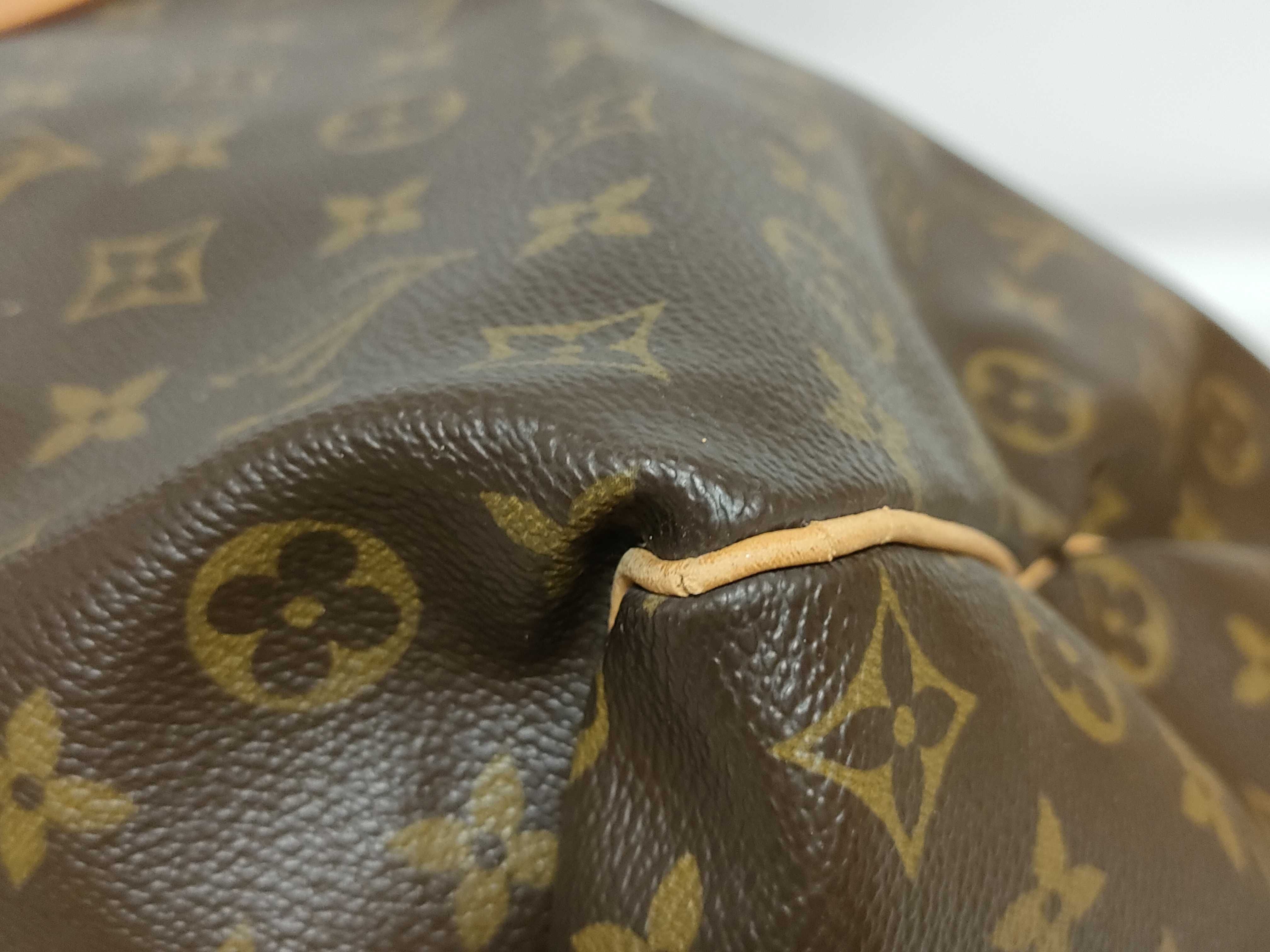 Monogram Keepall 60 M41422 MI1920 Brown Boston Bag — view 7