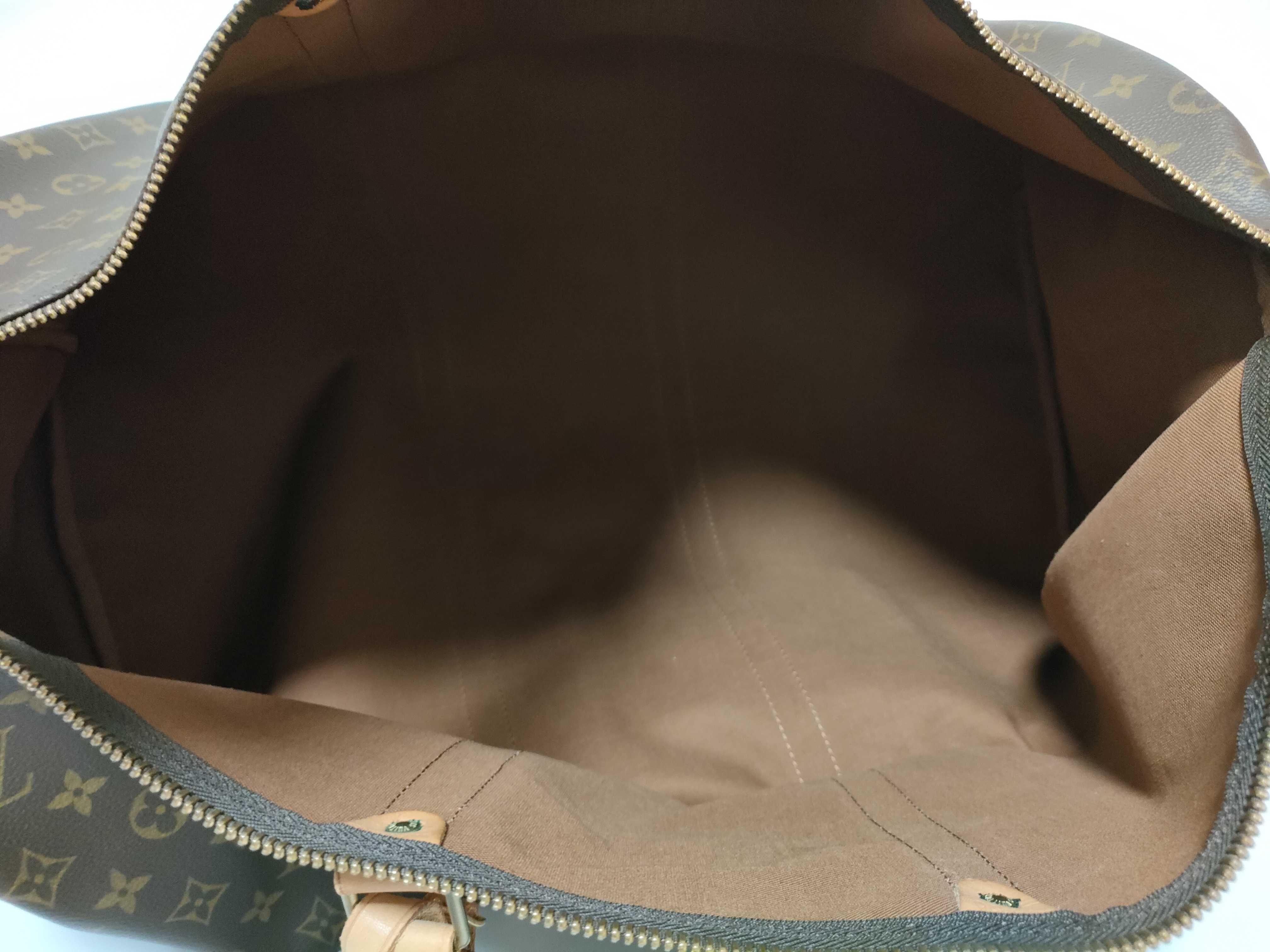 Monogram Keepall 60 M41422 MI1920 Brown Boston Bag — view 10