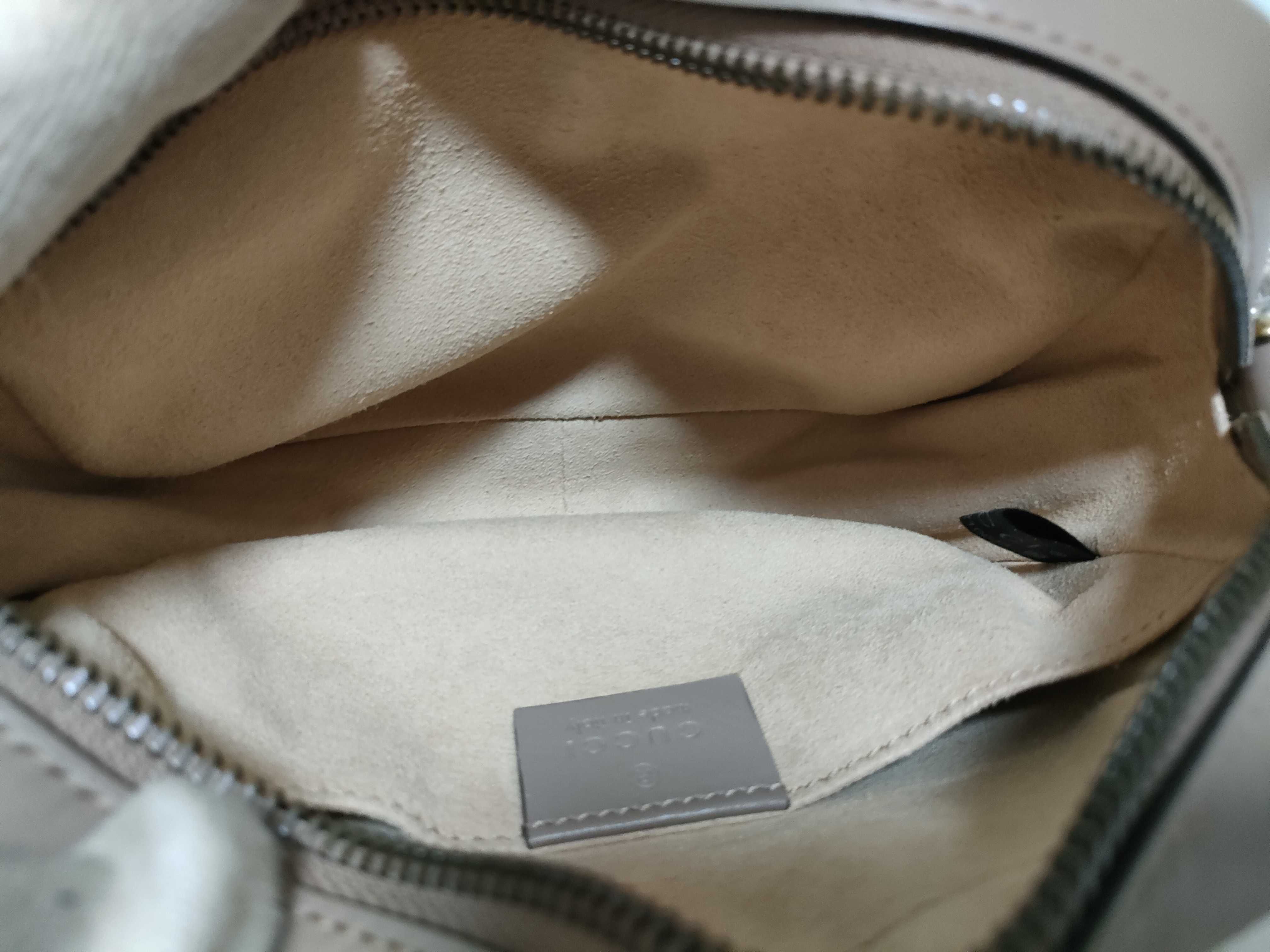GG QT-GG Marmont Mini Camera Bag in dusty pink matelass leather shoulder bag — view 10