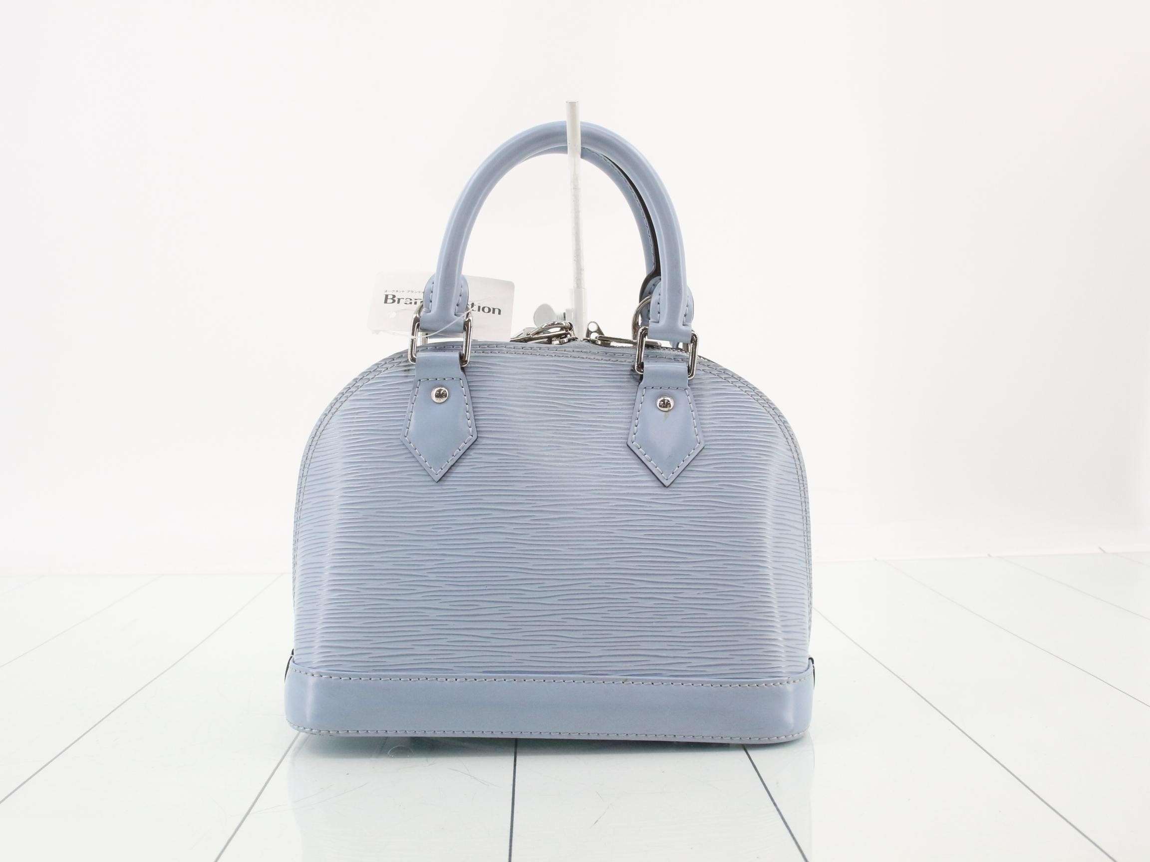 Epi Alma BB Blue Nuage 2-Way Handbag — view 2