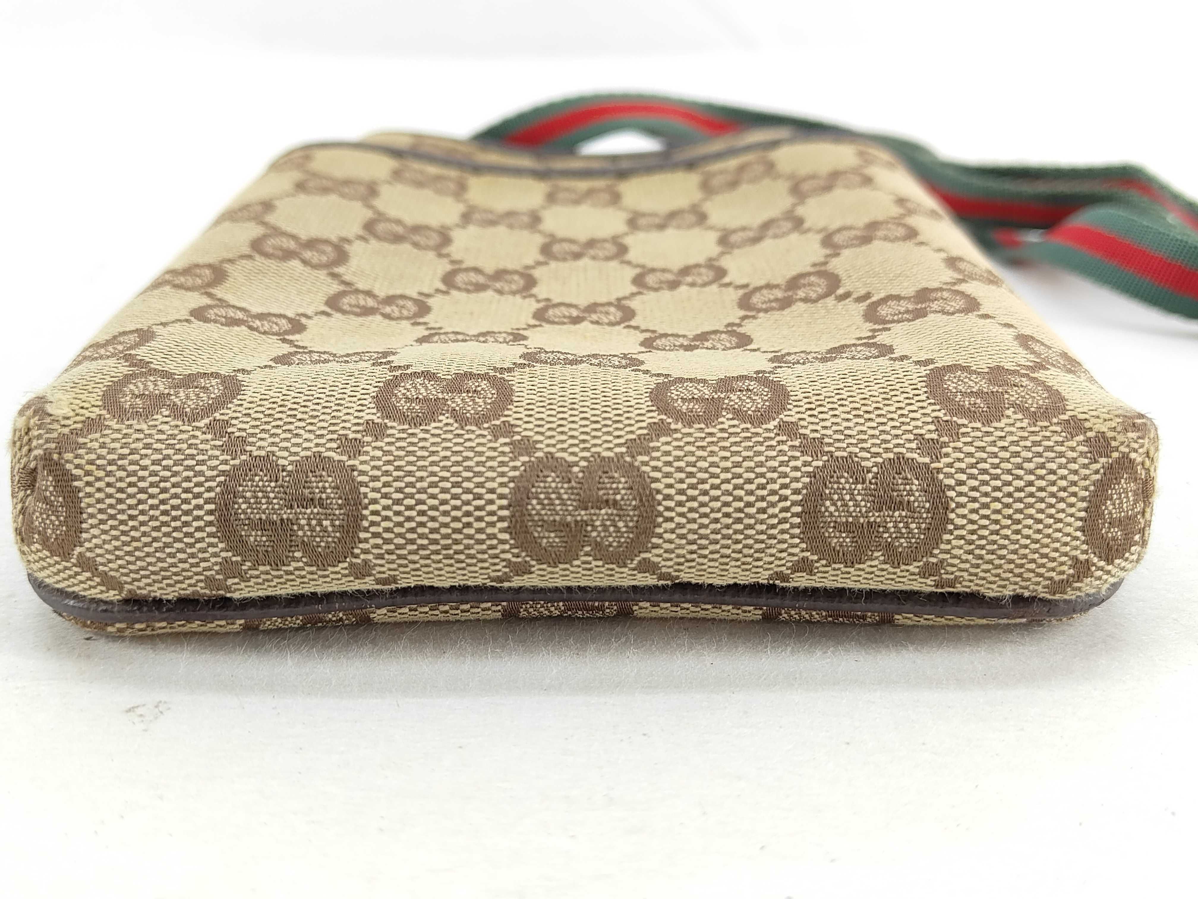 GG Canvas Gucci Sherry Line GG Canvas Shoulder Bag Pouch — view 8